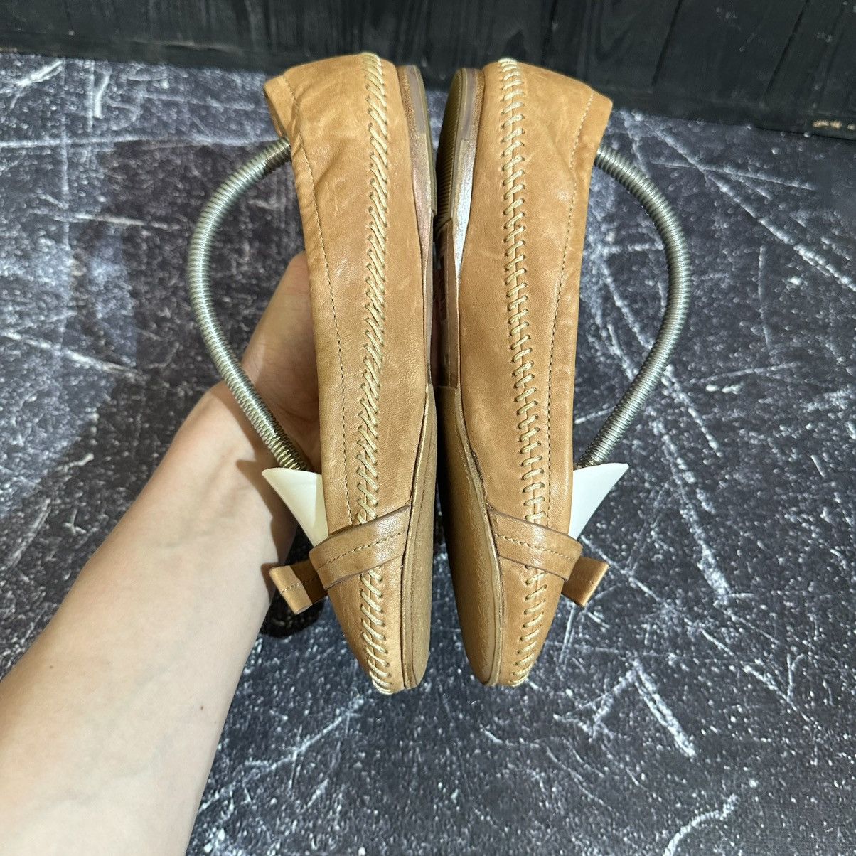 Prada PRADA - Leather Women’s Ballet flats size 36 Size US 6 / IT 36 - 9 Thumbnail