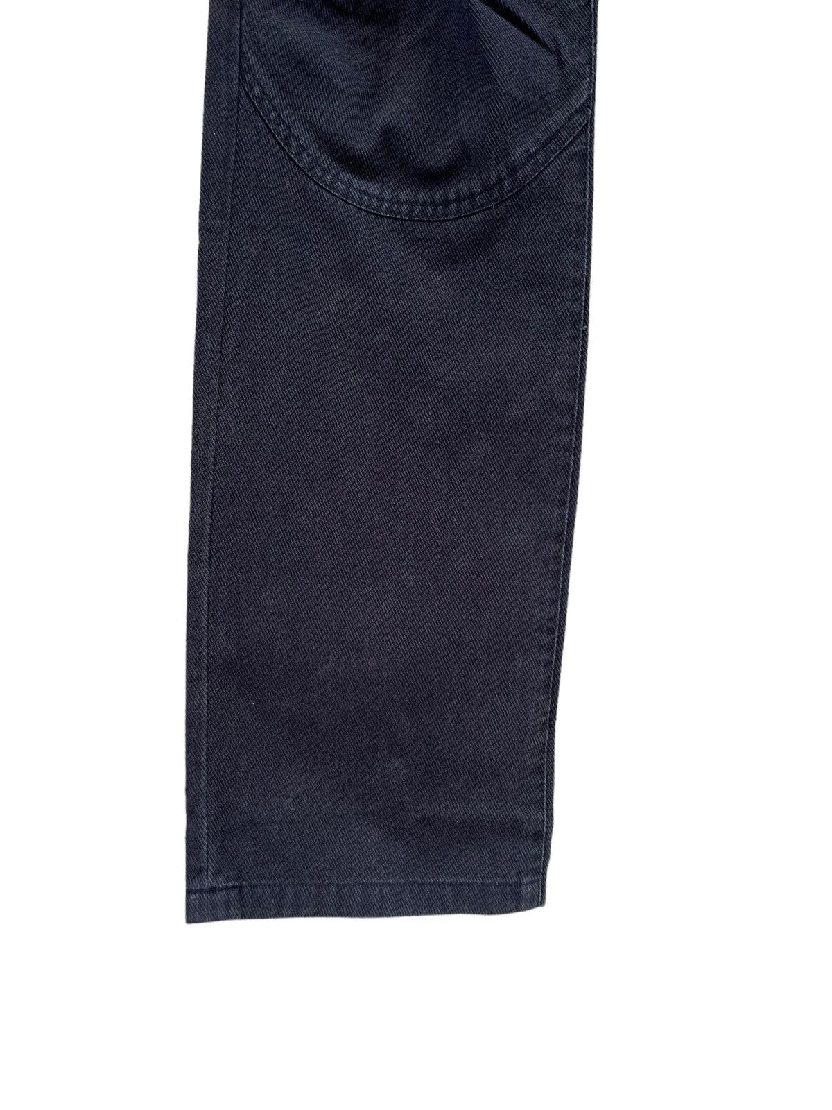 Vintage Vintage PPFM Fade Black Knee Patch Trouser Pant Size US 32 / EU 48 - 9 Thumbnail