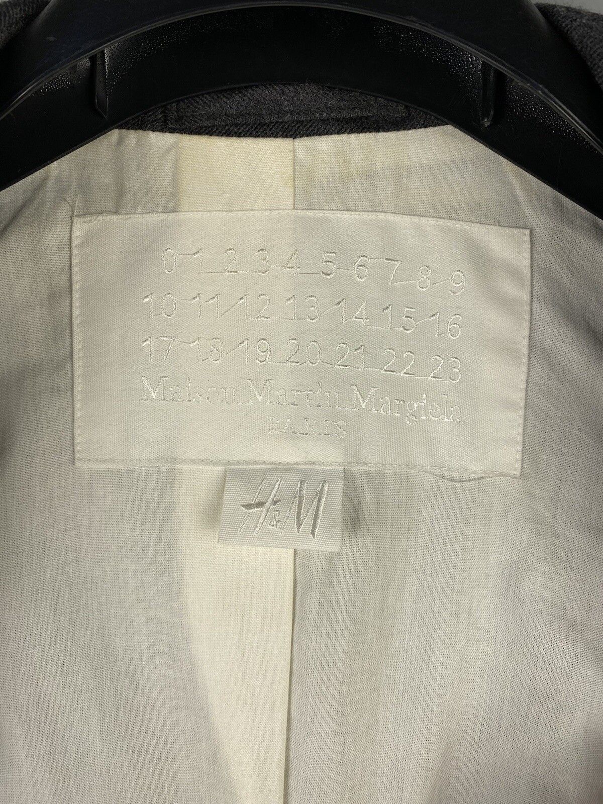 H&M × Maison Margiela Maison Margiela H&M Womens Wool Avant Garde Blazer Jacket Size S / US 4 / IT 40 - 11 Thumbnail