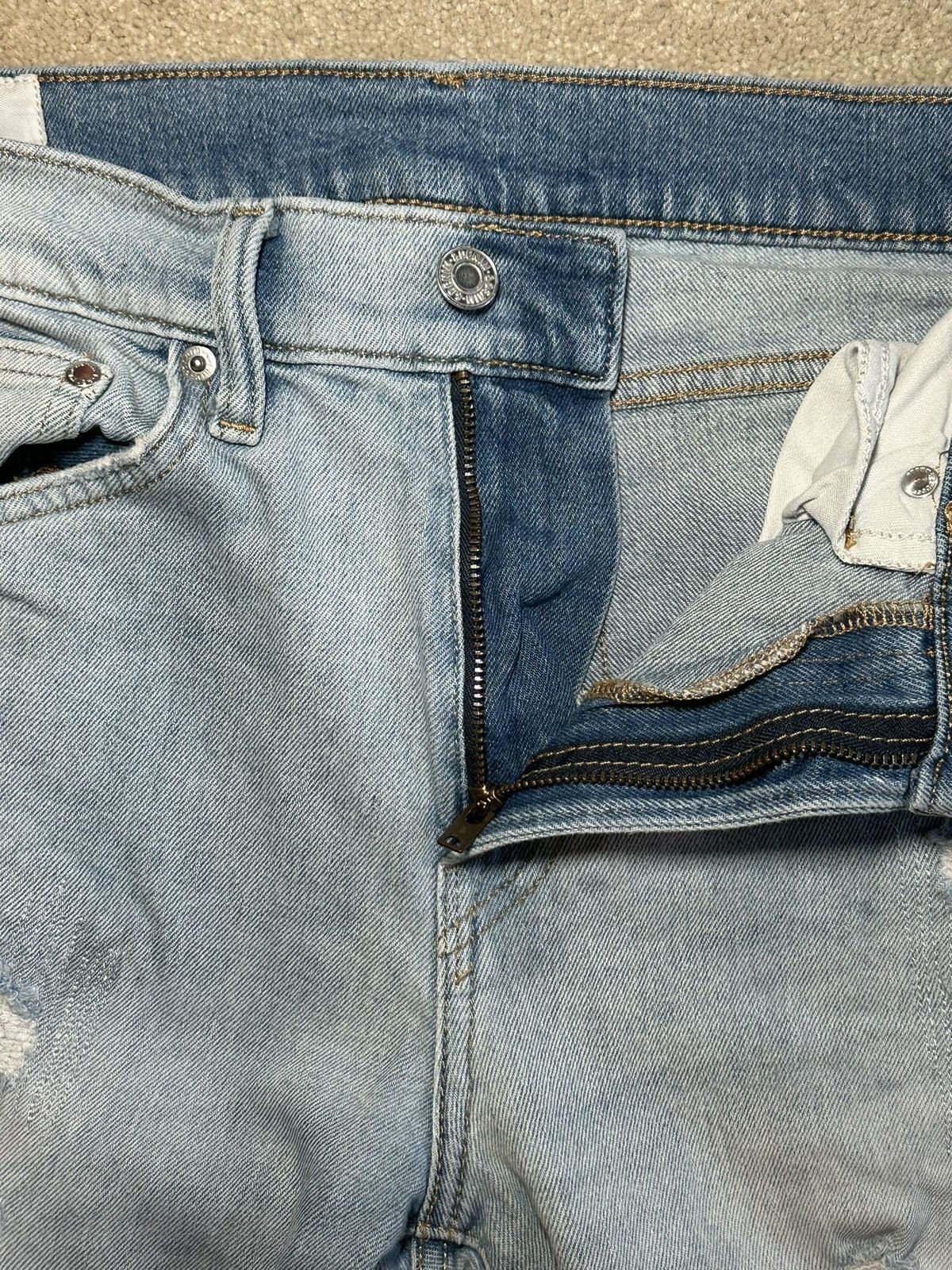 H&M H&M Slim Ripped Jeans Size US 31 - 4 Thumbnail
