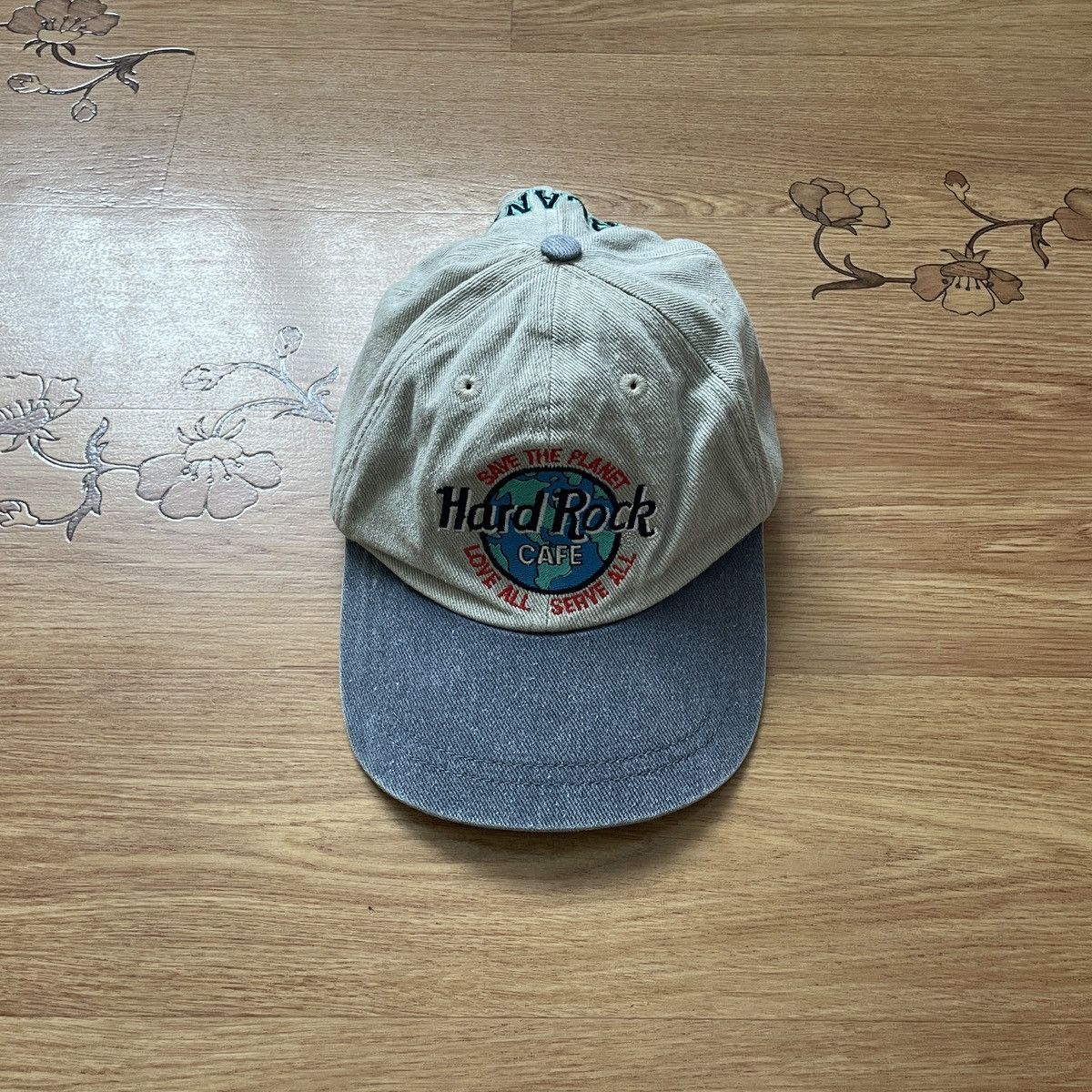 Hard Rock Cafe × Vintage Vintage Hard Rock Cafe Orlando Save The Planet Cap Size ONE SIZE - 2 Thumbnail