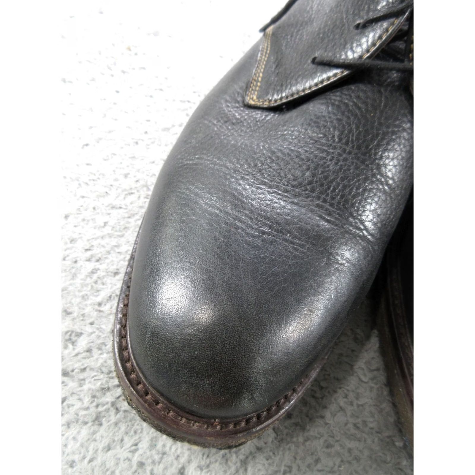 Johnston & Murphy Johnston & Murphy Chukka Boots Mens Size 12 Black Leather Memory Foam Ankle Size US 12 / EU 45 - 7 Thumbnail