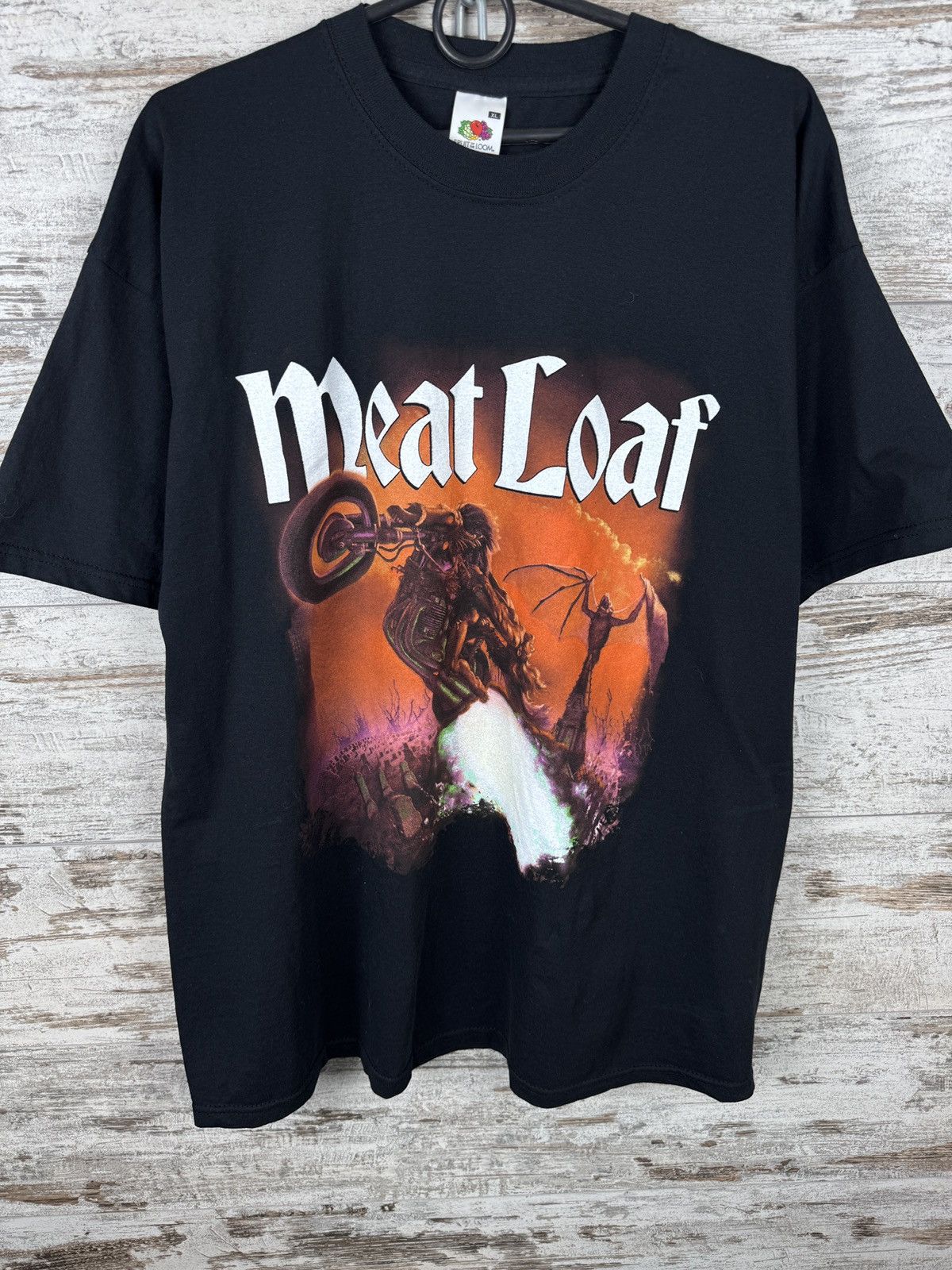 Vintage Mens Vintage Meat Loaf T-shirt 2005 tee rock band Size US XL / EU 56 / 4 - 3 Thumbnail