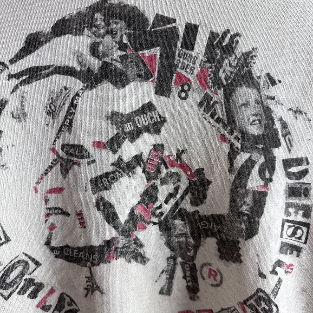 Diesel × Japanese Brand × Vintage Diesel Big Logo Hoodie Rare Japan style Rare Size US L / EU 52-54 / 3 - 3 Thumbnail