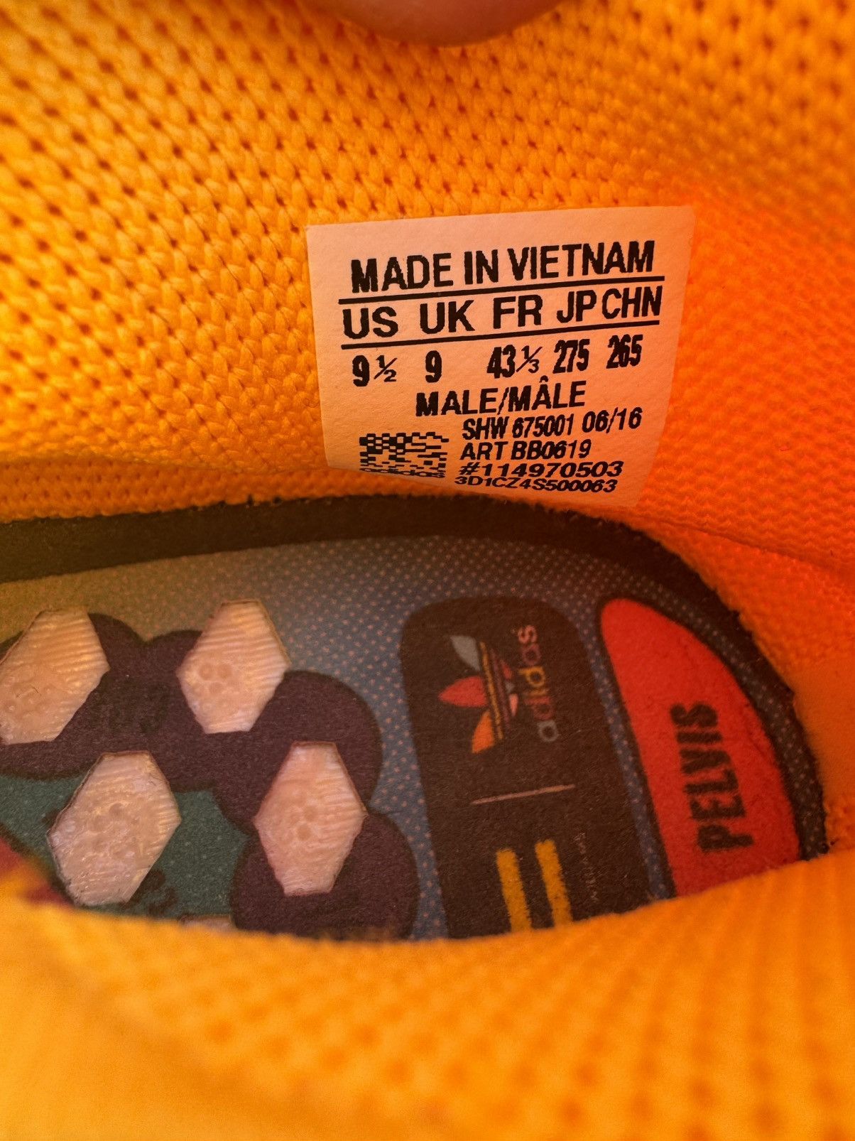 Adidas × Pharrell ADIDAS HUMAN RACE NMD YELLOW OG ORIGINAL SIZE 9.5 CLEAN Size US 9.5 / EU 42-43 - 6 Thumbnail