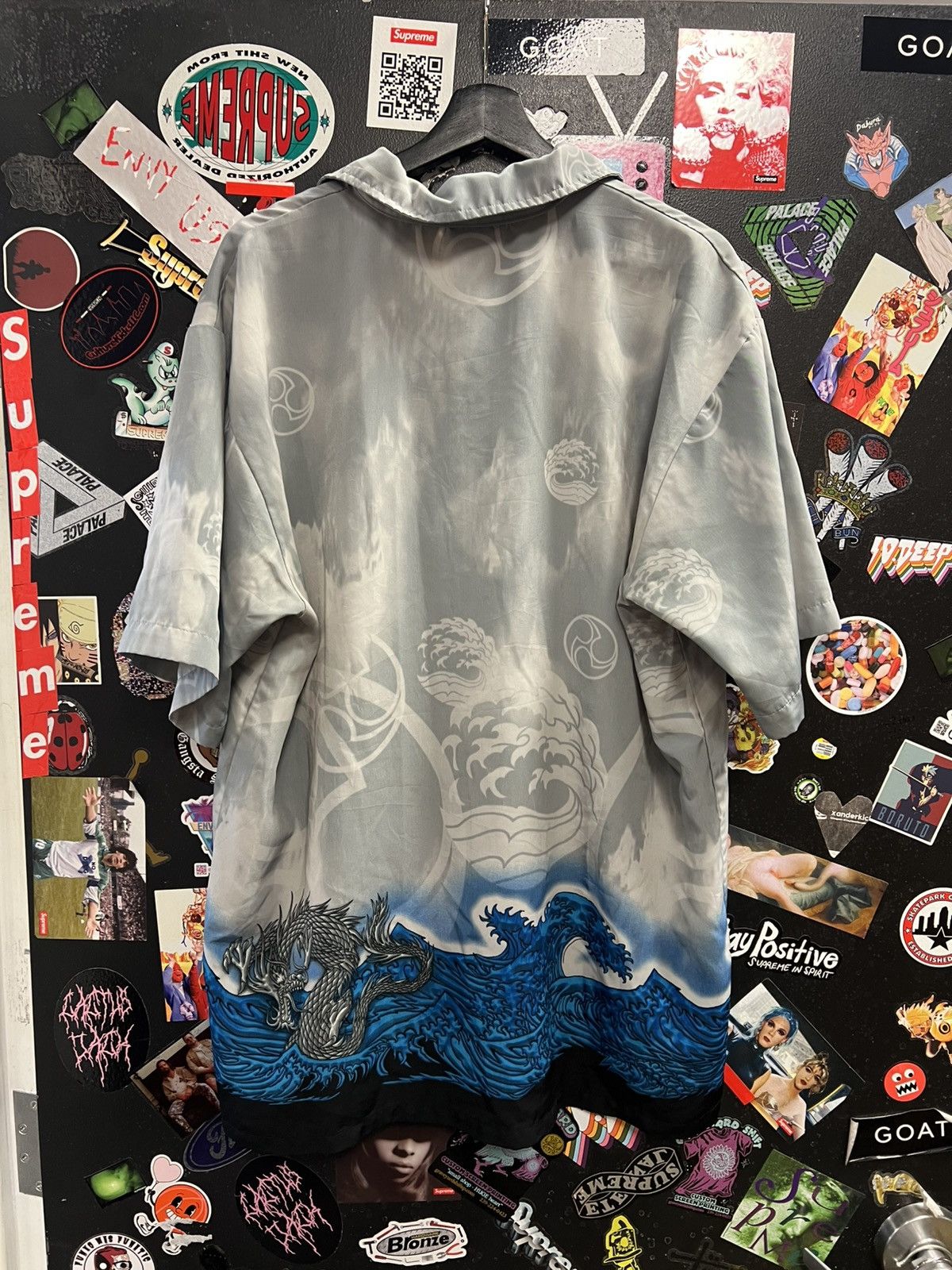 Vintage Vintage Y2K Japanese Style Dragon Button Up Shirt Size US L / EU 52-54 / 3 - 2 Thumbnail