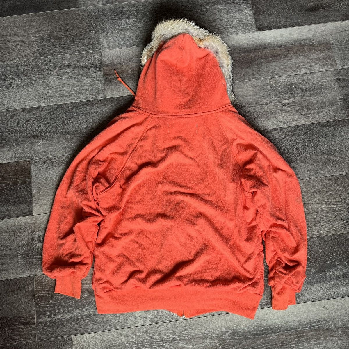 Kentucky Boy Tyler Kentucky Boy Tyler Fox Pelt Fur Thermal Lined Zip Up Hoodie Size US S / EU 44-46 / 1 - 2 Thumbnail