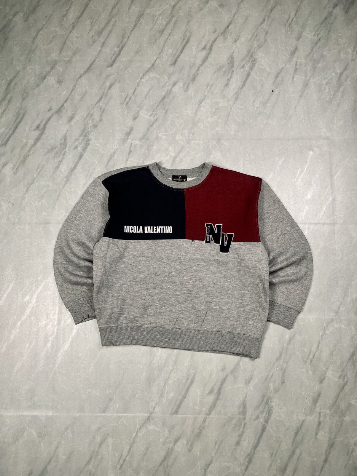Valentino Vintage Nicola Valentino Italy Boxy Crewneck Size US S / EU 44-46 / 1 - 1 Thumbnail