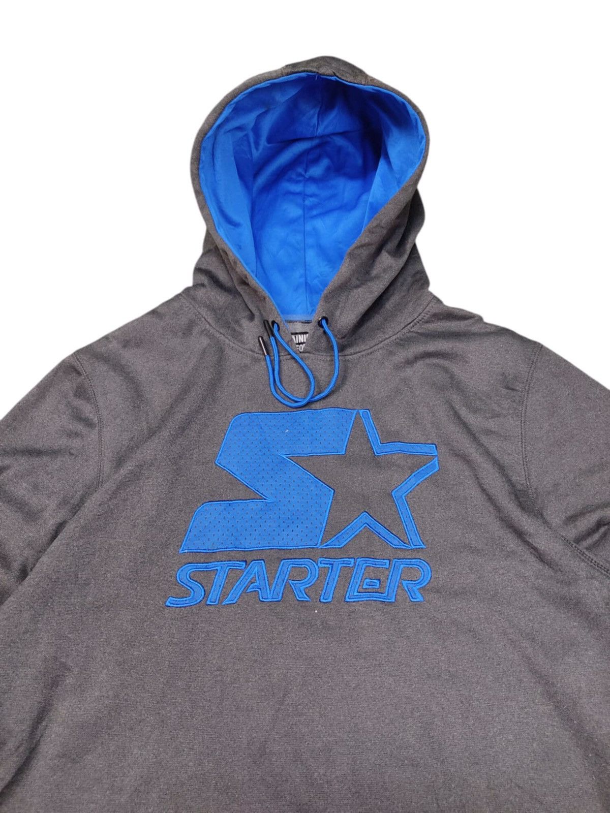 NFL × Starter × Vintage VINTAGE Y2K Starter Spell Out Hoodie Sweatshirts Size US L / EU 52-54 / 3 - 4 Thumbnail