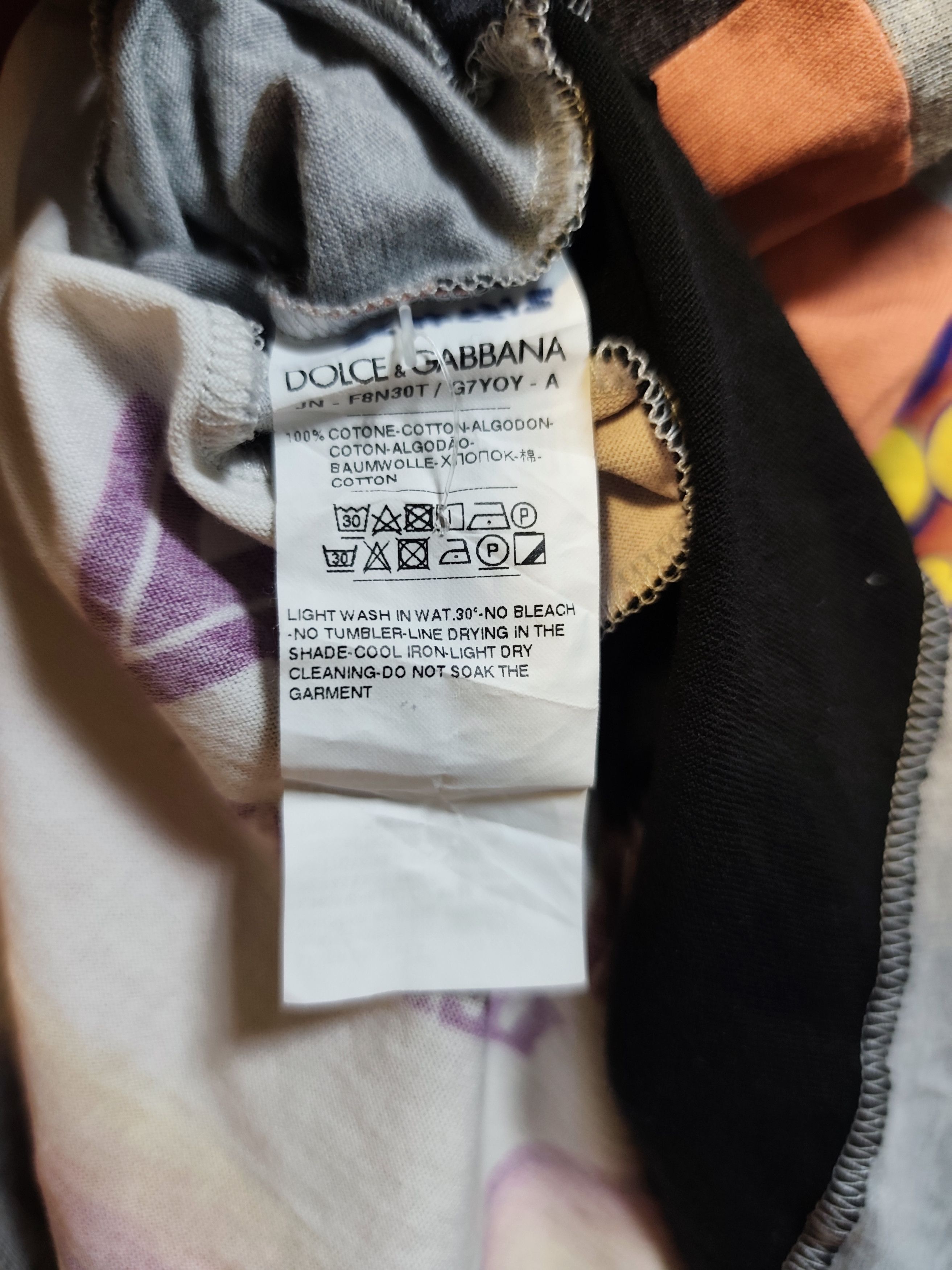 Dolce & Gabbana Dolce & Gabbana Mix-Print Women's Tank Top Size L / US 10 / IT 46 - 6 Thumbnail