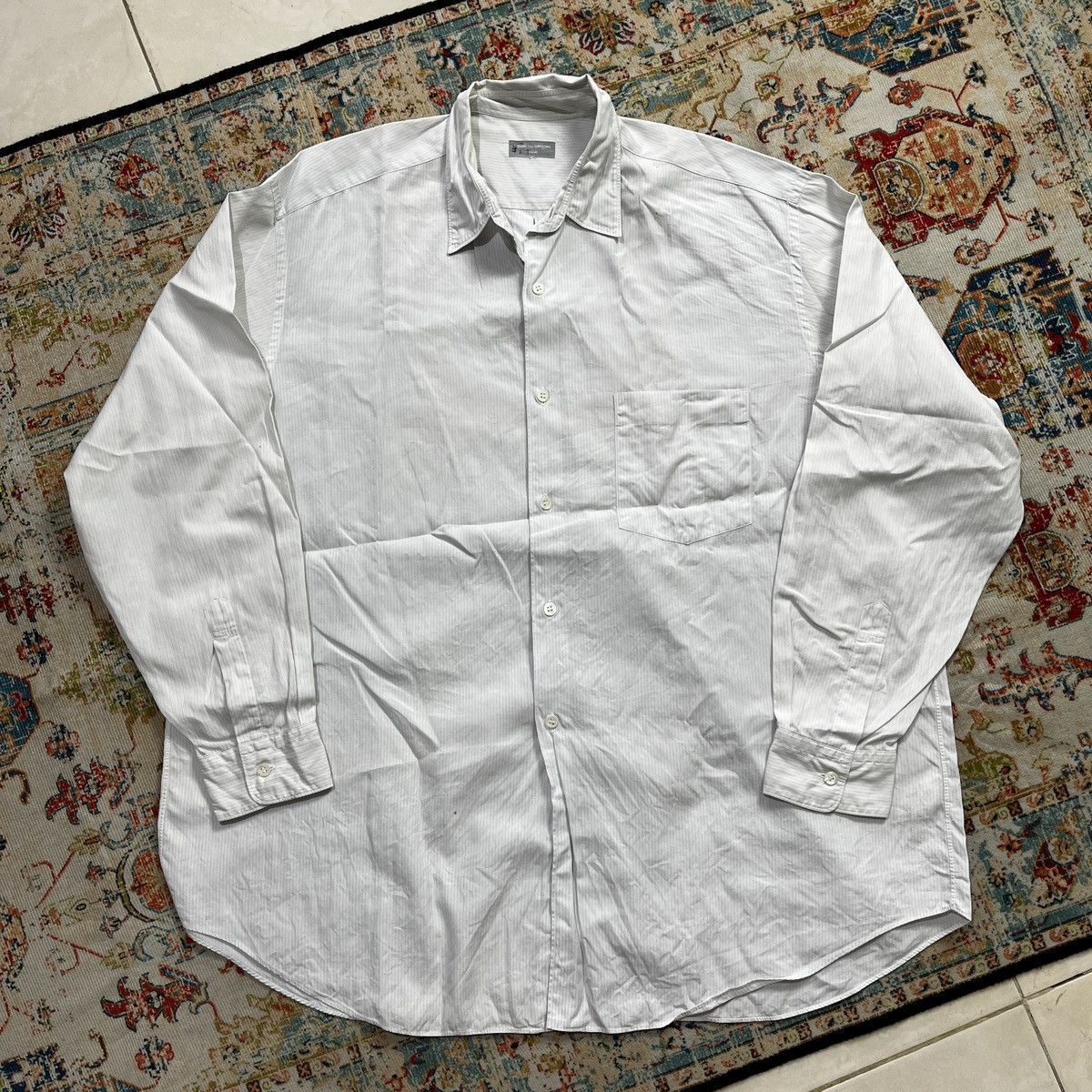 Comme des Garcons Vintage Comme des Garcons button shirt Size US XL / EU 56 / 4 - 1 Thumbnail