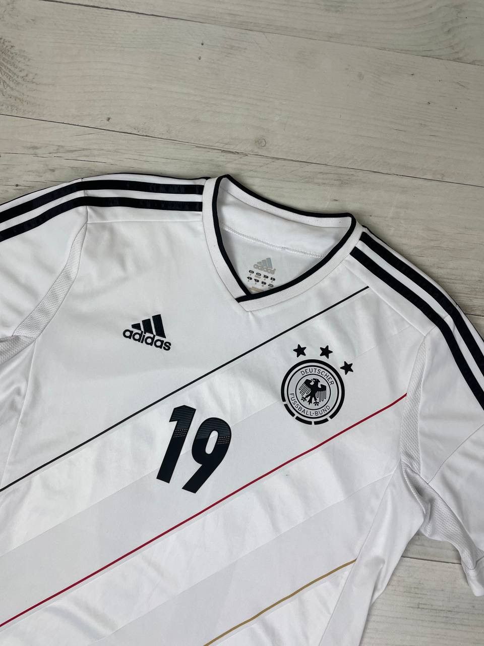 Adidas Adidas Germany 2012 2013 Gotze #19 Home Shirt Soccer Jersey Size US S / EU 44-46 / 1 - 5 Thumbnail