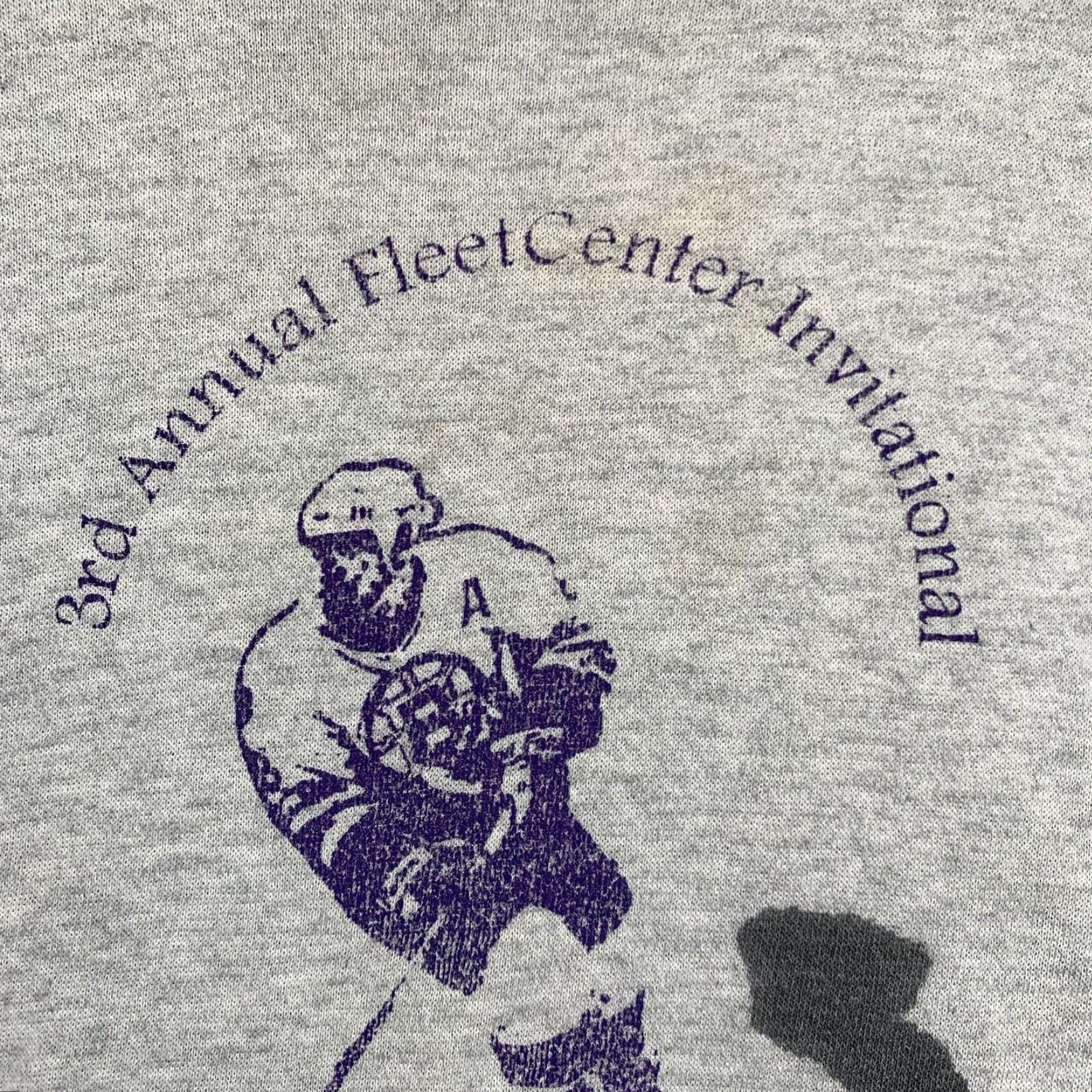 Lee VINTAGE Lee Sweatshirt Hockey 90s Gray Pullover Crew Neck XL Men Size US XL / EU 56 / 4 - 6 Thumbnail