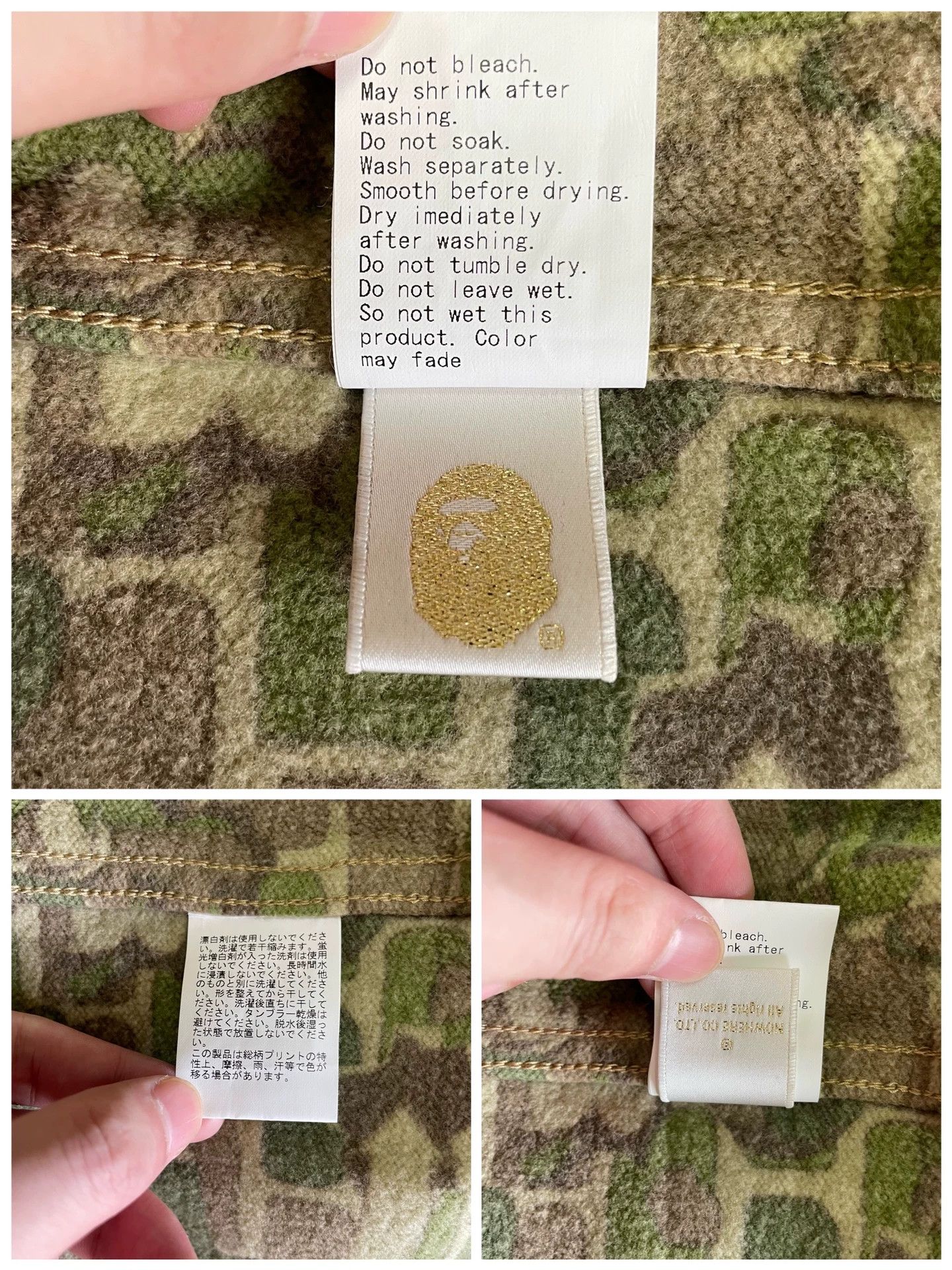 Bape BAPE Explosive Camo LS JKT M (New, Worn Once) NIGO Size US M / EU 48-50 / 2 - 9 Thumbnail