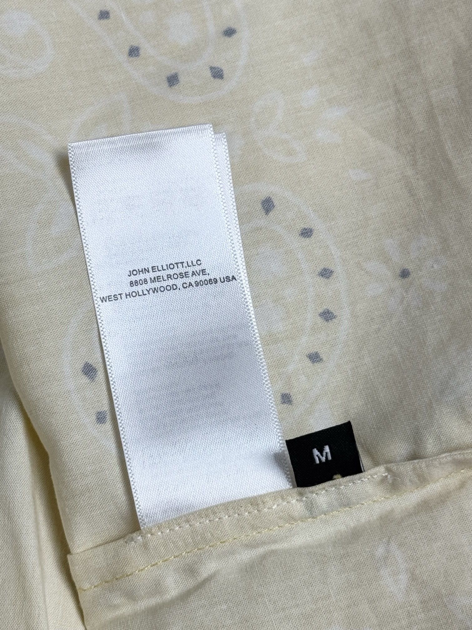 John Elliott bandana shirt Size US M / EU 48-50 / 2 - 6 Thumbnail