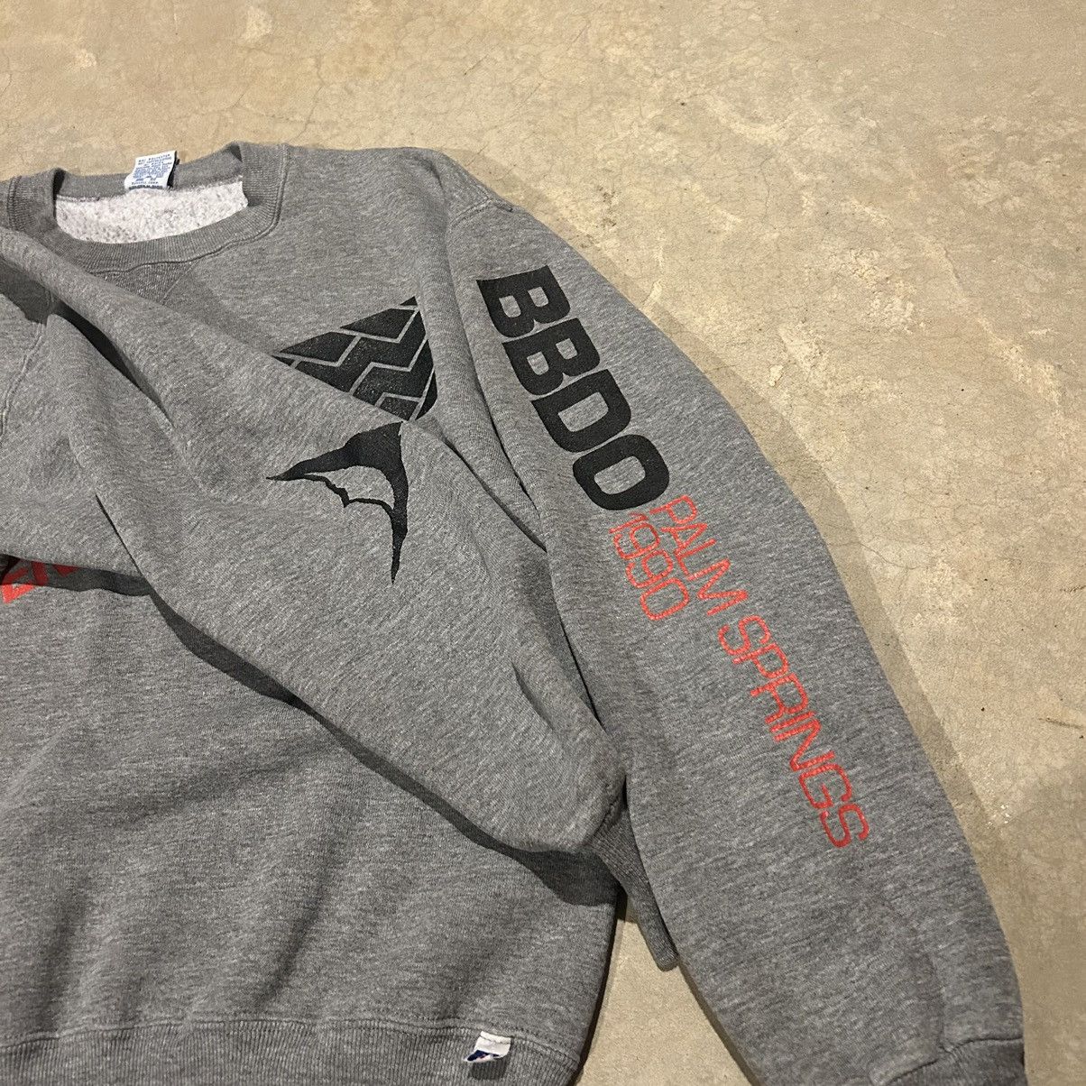 Russell Athletic × Vintage Crazy Vintage 90s Dodge Trucks Palm Springs Crewneck Size US M / EU 48-50 / 2 - 4 Thumbnail