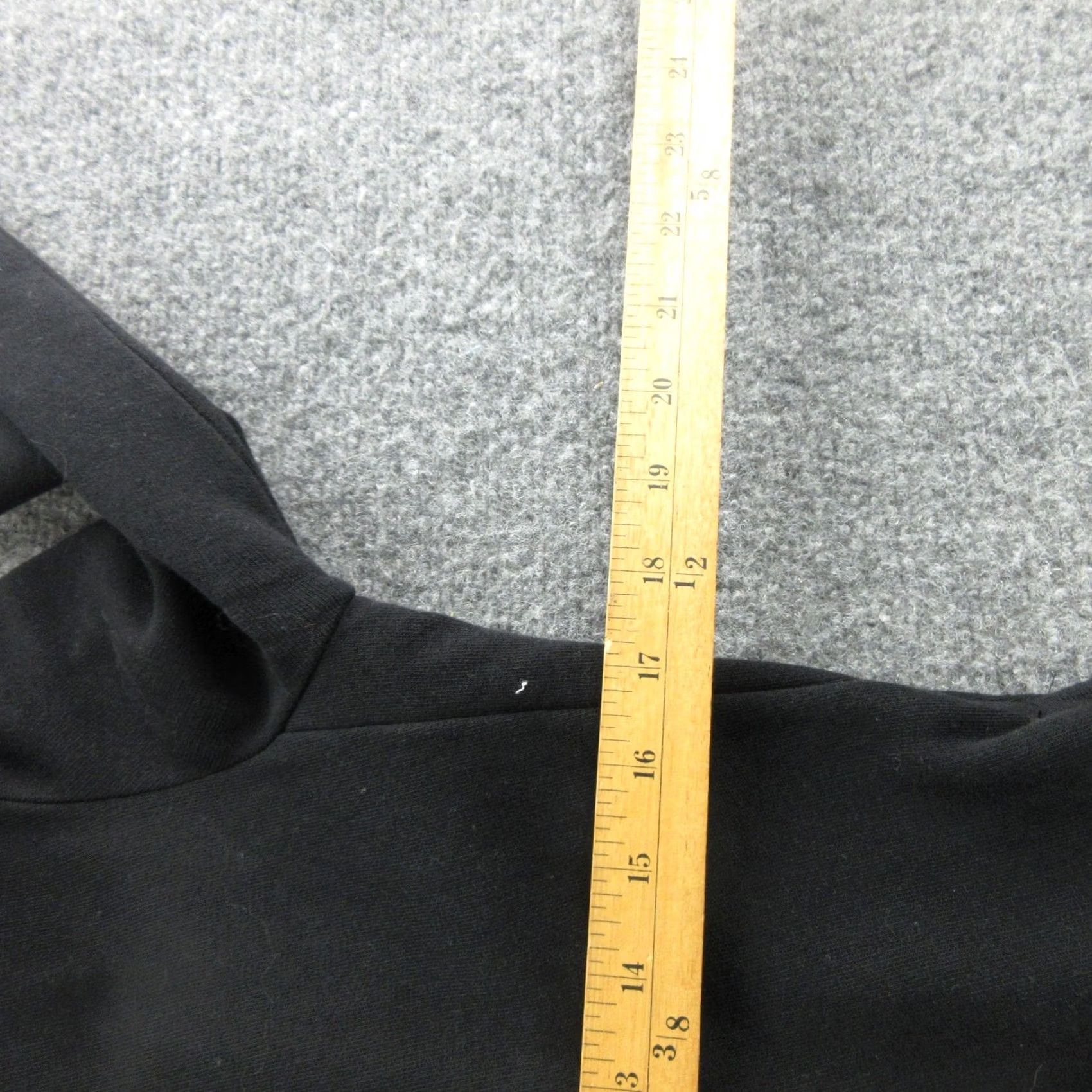 Allsaints VINTAGE AllSaints Dahlia Sweatshirt Womens XS Black Funnel Neck Asymmetrical Zip Size XS / US 0-2 / IT 36-38 - 4 Thumbnail