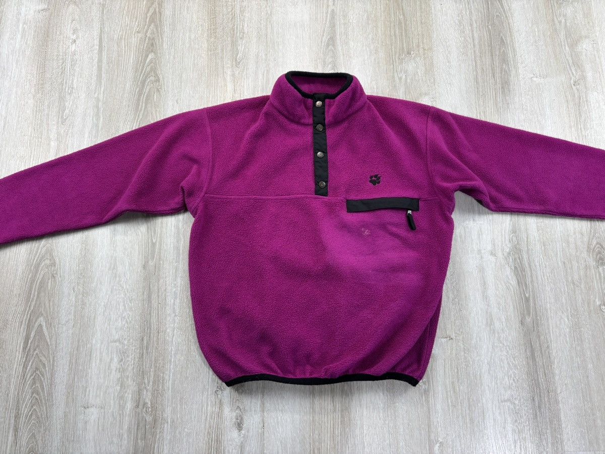 Jack Wolfskin Womens vintage fleece jacket Jack Wolfskin Size L Size L / US 10 / IT 46 - 2 Thumbnail