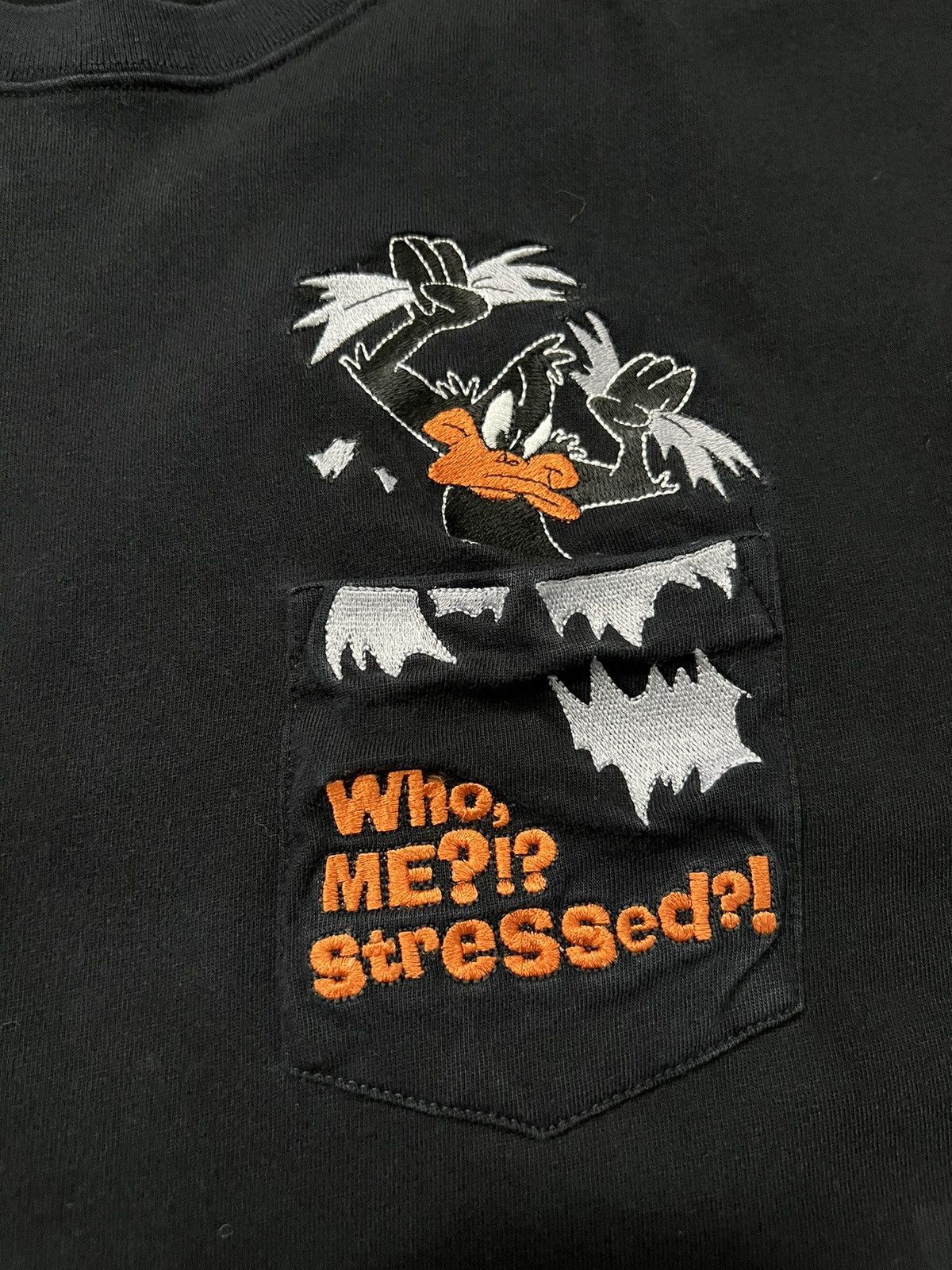 Cartoon Network VINTAGE DAFFY DUCK POCKET TSHIRT Size US L / EU 52-54 / 3 - 4 Thumbnail