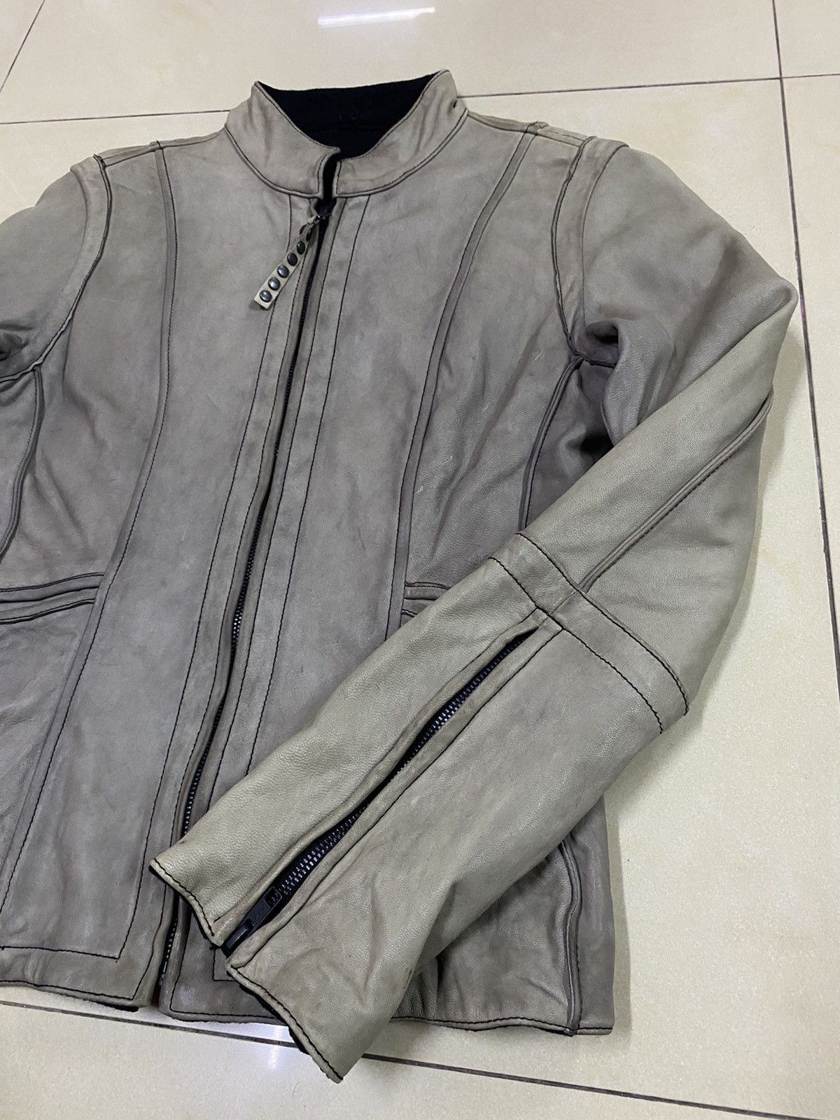 Hysteric Glamour Hysteric Glamour Sheepskin Leather Patina Jacket Size XXS / US 00 / IT 34 - 4 Thumbnail