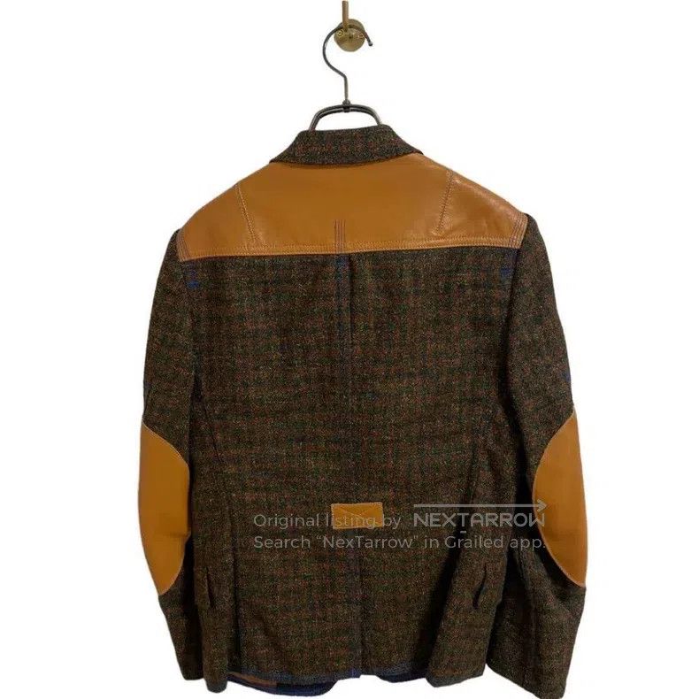 Junya Watanabe Junya Watanabe Contrast Leather Jacket Size US XS / EU 42 / 0 - 2 Thumbnail