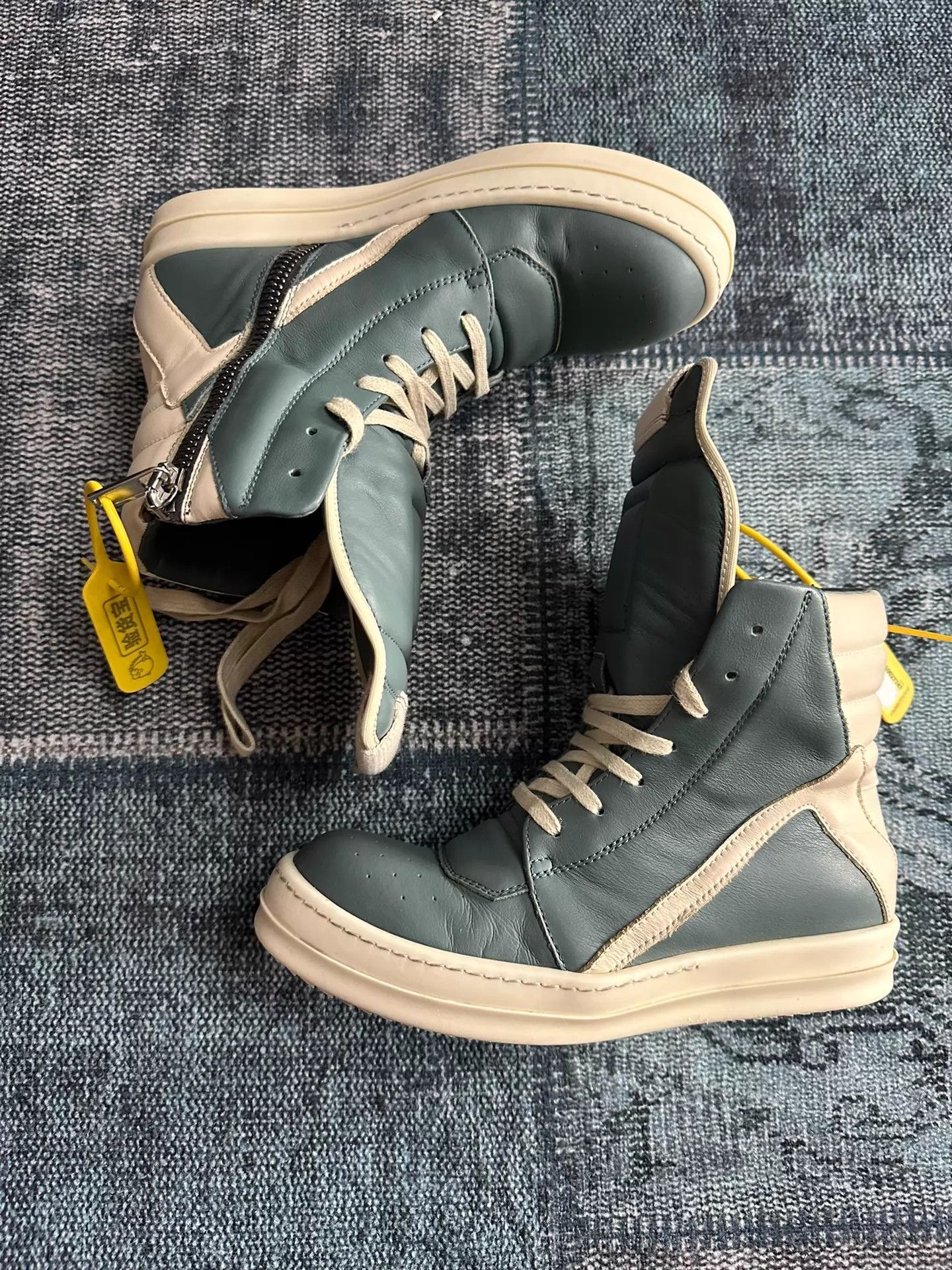 Rick Owens Rick Owens Triangle Mist Blue 37 Size US 6.5 / IT 36.5 - 1 Thumbnail