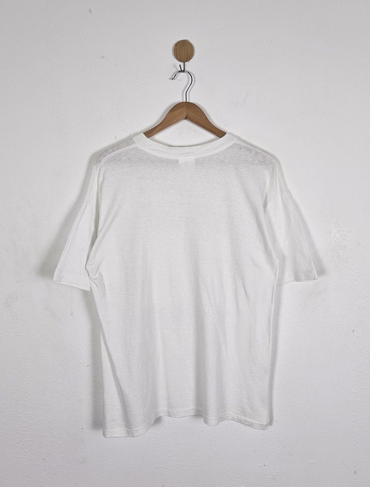 Vintage Vintage 90s Michelangelo art white graphic t shirt Size US L / EU 52-54 / 3 - 3 Thumbnail