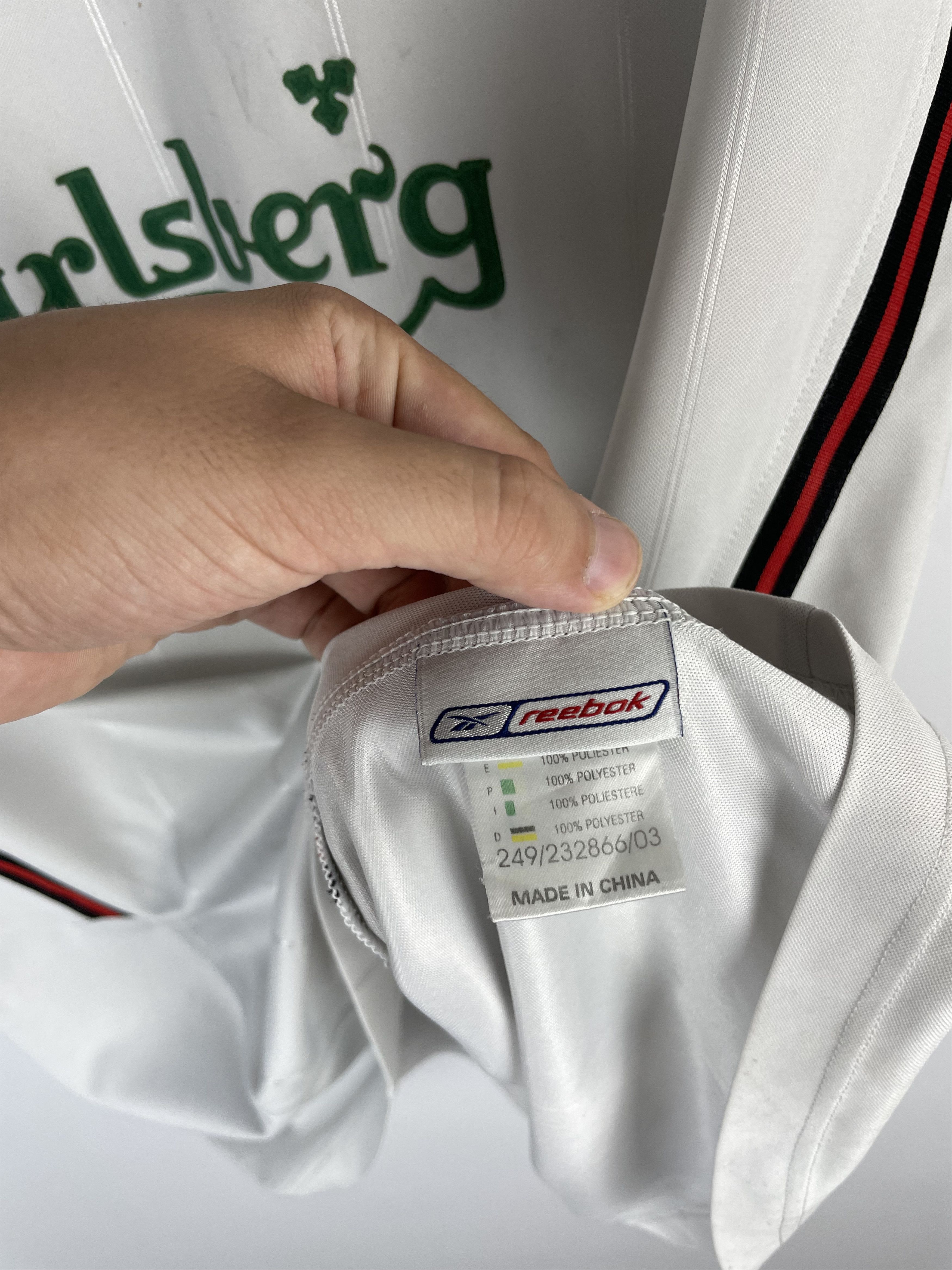 Reebok Liverpool Reebok soccer jersey carlsberg vintage Size US XXL / EU 58 / 5 - 9 Thumbnail