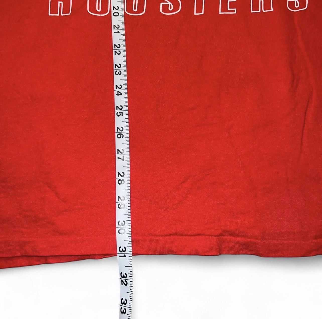 Hanes 90s red vintage Indiana University Hoosiers shirt Size US XL / EU 56 / 4 - 6 Thumbnail