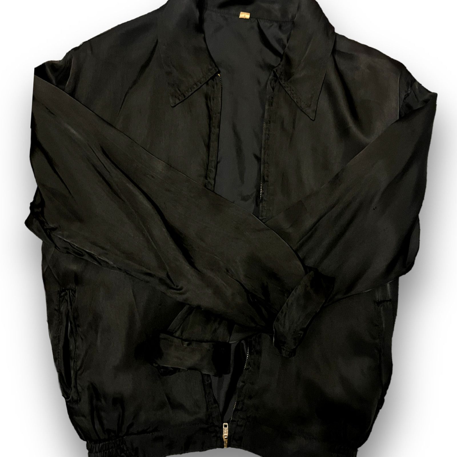 Vintage Vtg '82 Hong Kong Satin Embroidered Souvenir Tour Jacket Size US S / EU 44-46 / 1 - 4 Thumbnail