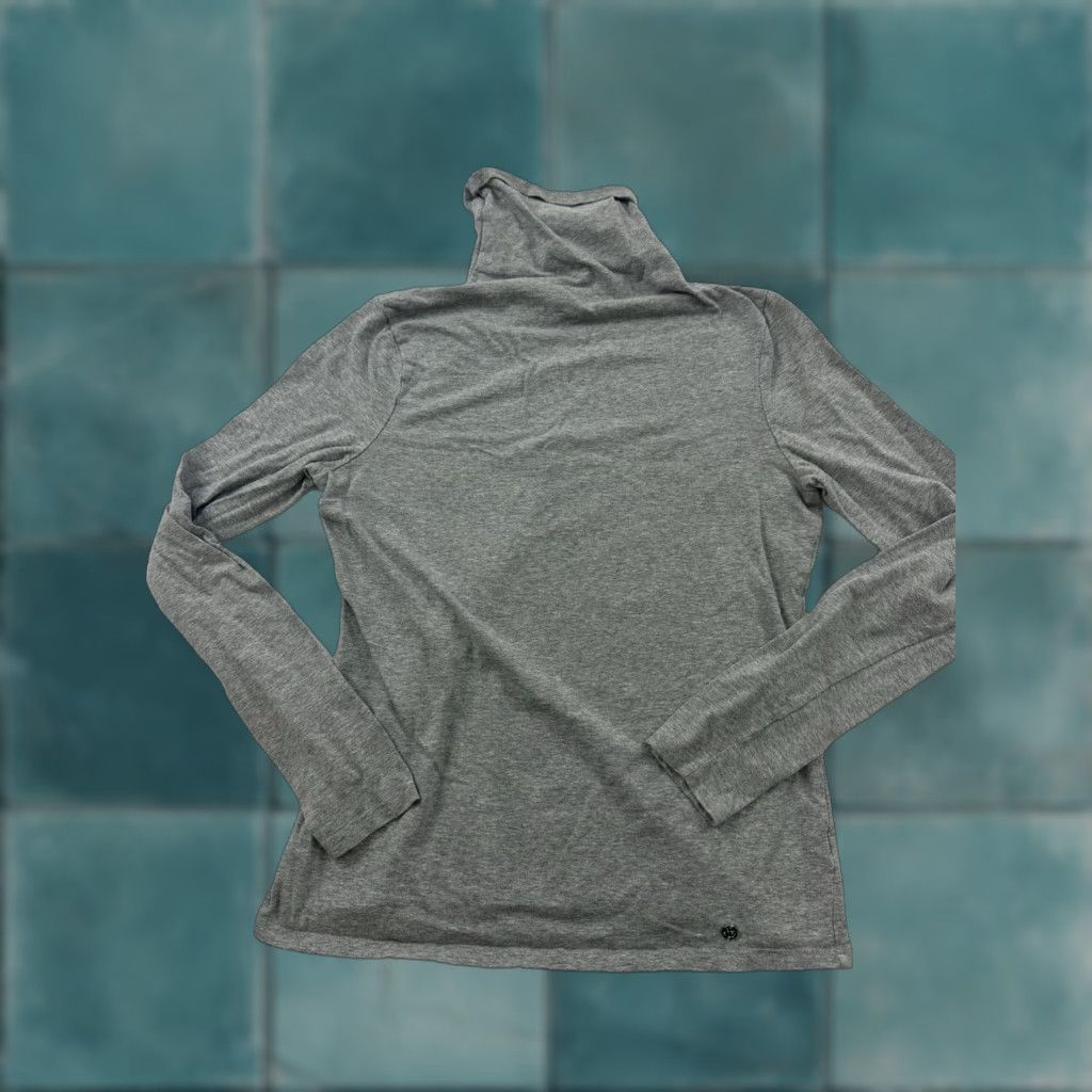 Michael Kors Michael Kors Shirt Womens Large Gray Cowl Neck Long Sleeve L Womens Size L / US 10 / IT 46 - 1 Thumbnail