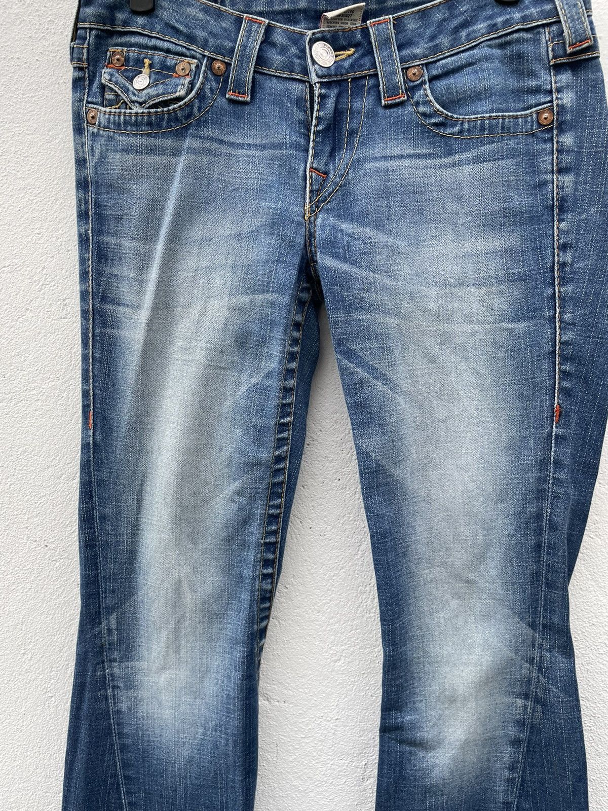 True Religion Vintage Y2K True Religion Flare Denim Jeans Size 31" - 5 Thumbnail