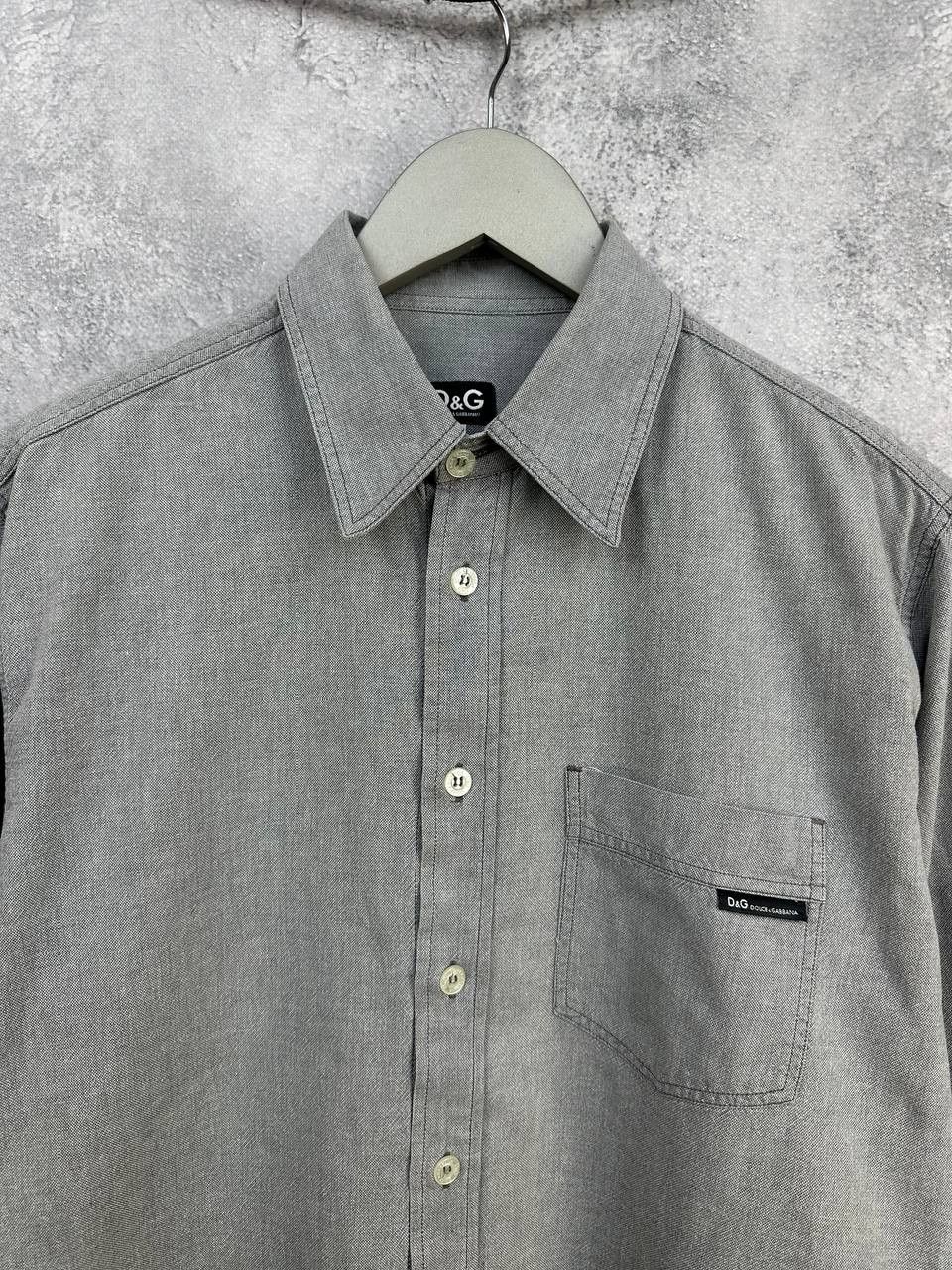 Dolce & Gabbana D&G Dolce & Gabbana Oxford Cotton Button Up Shirt LS Size US M / EU 48-50 / 2 - 4 Thumbnail