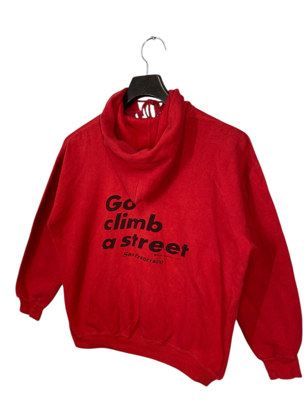 Vintage Vintage 1977 go climb a street san francisco hoodie zipper Size US M / EU 48-50 / 2 - 3 Thumbnail