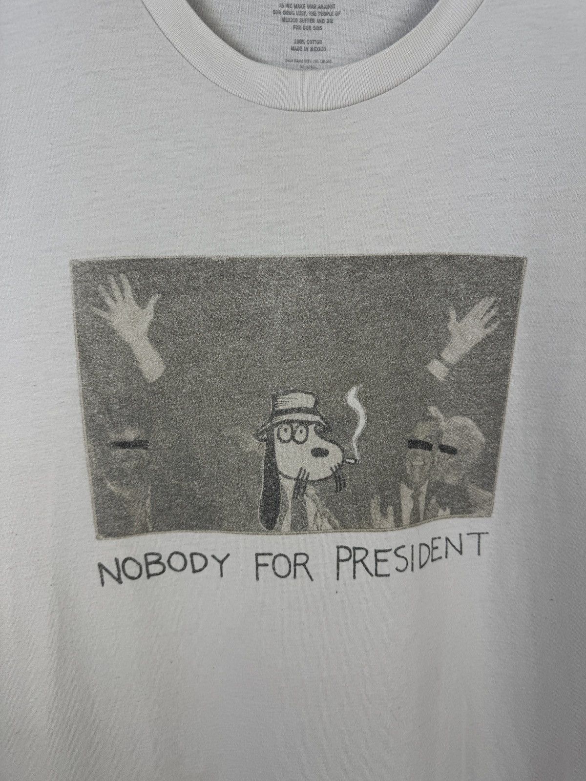 Fucking Awesome Fucking Awesome Nobody For President Graphic T-Shirt Skate Size US L / EU 52-54 / 3 - 9 Thumbnail