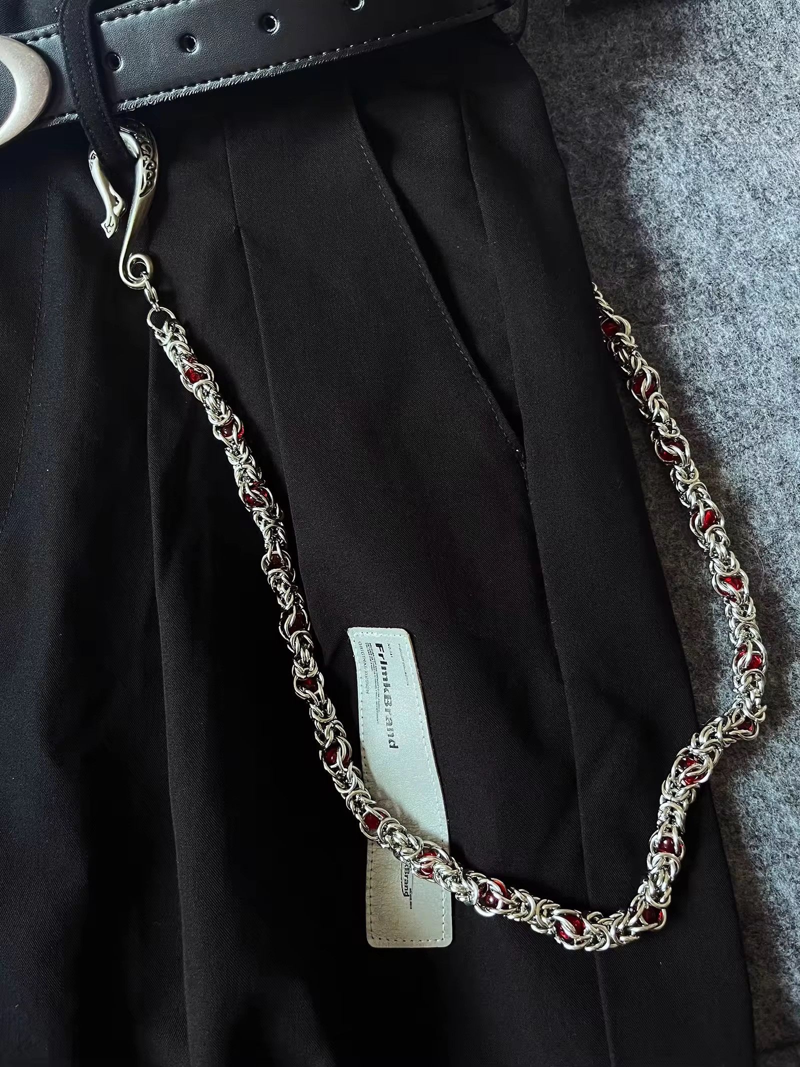 Other y2k Snake Bone Retro Pants Waist Chain Size ONE SIZE - 3 Thumbnail