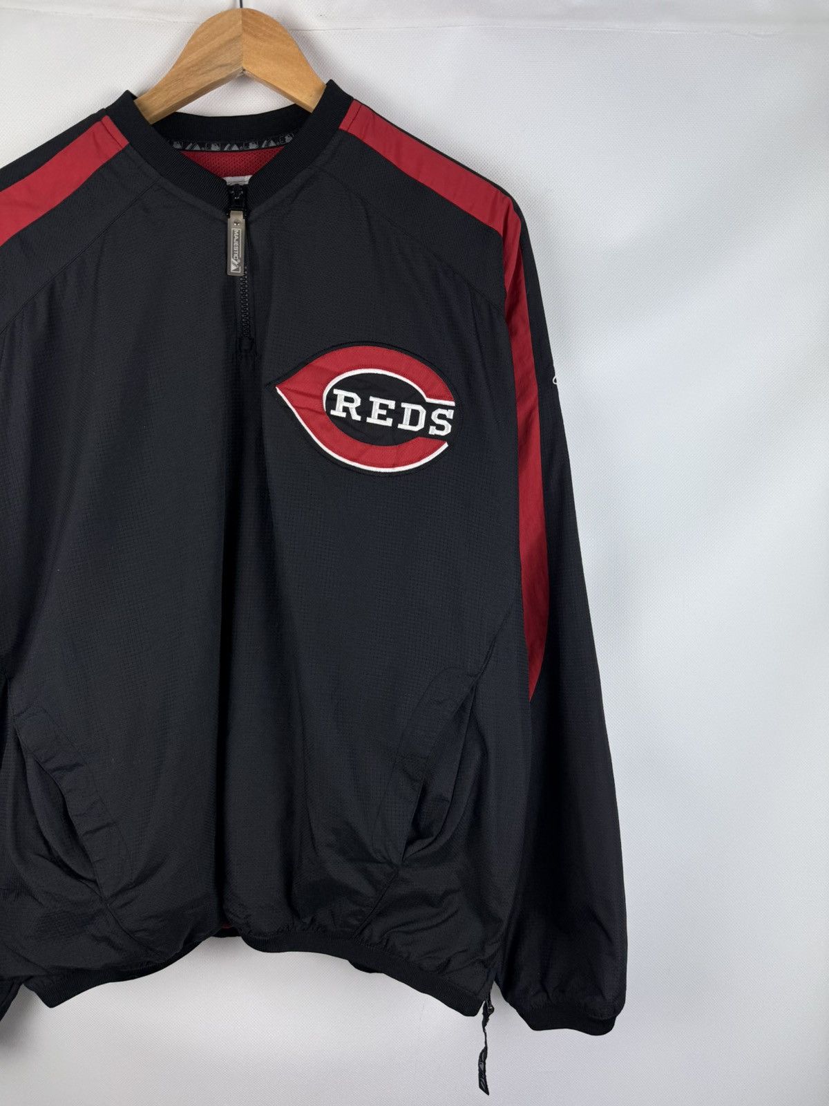 Majestic Majestic Cincinnati Reds Vintage Men’s Anorak Jacket Size M Size US M / EU 48-50 / 2 - 4 Thumbnail