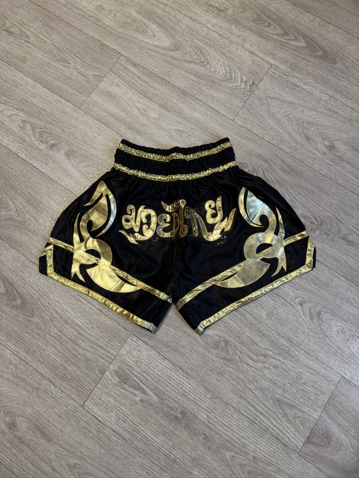 Japanese Brand 🔷Vintage Muay Thai Shorts🔷 Size US 36 / EU 52 - 1 Thumbnail