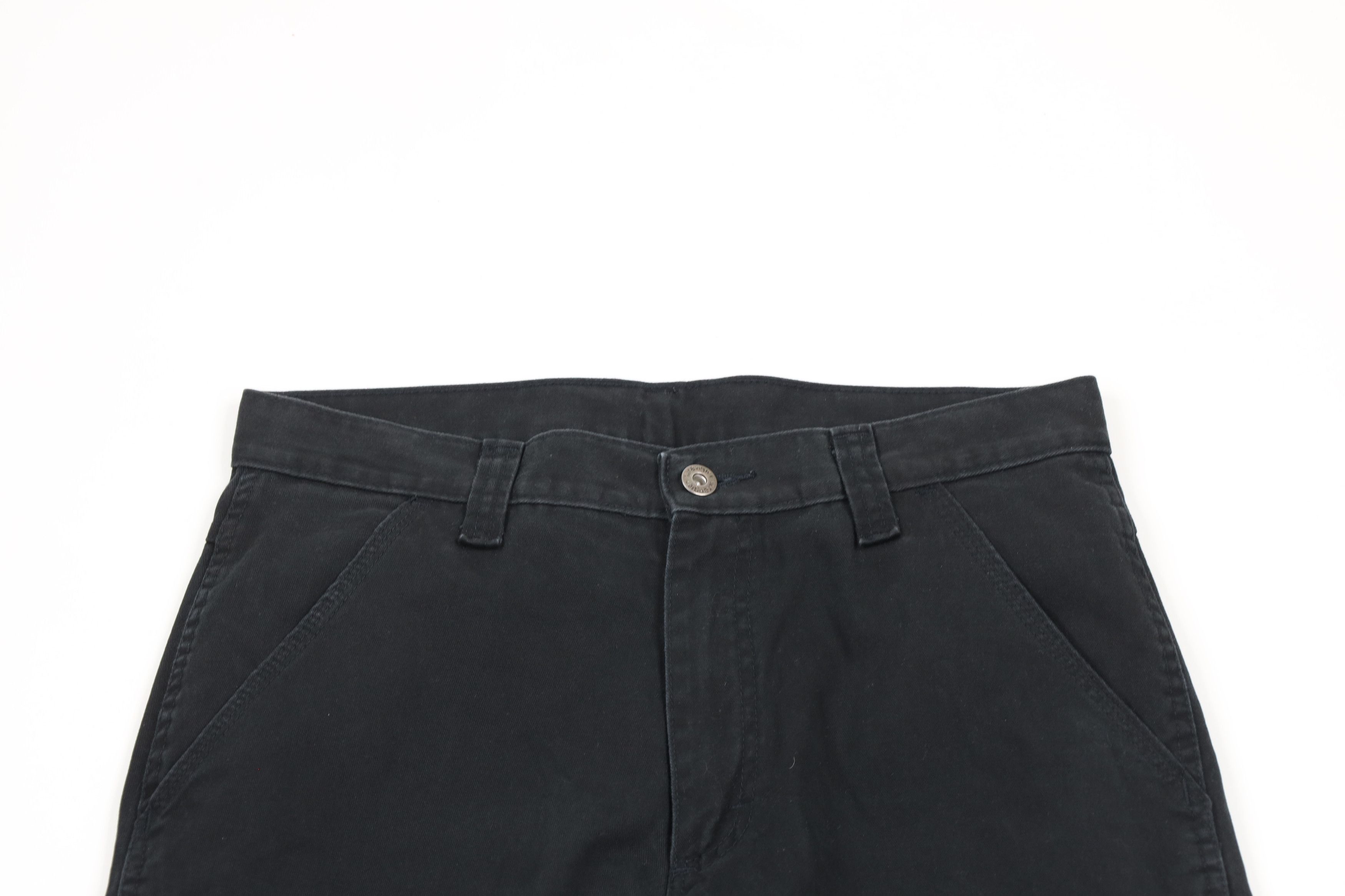 Vintage × Wrangler Vintage Wrangler Baggy Loose Fit Cargo Pants Black Cotton Size US 30 / EU 46 - 2 Thumbnail