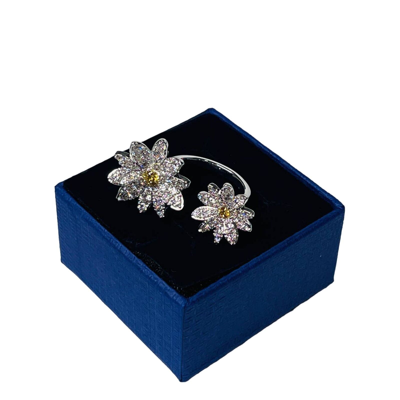 Swarovski Swarovski Eternal Flower open ring SIZE 58/8 Size ONE SIZE - 5 Thumbnail
