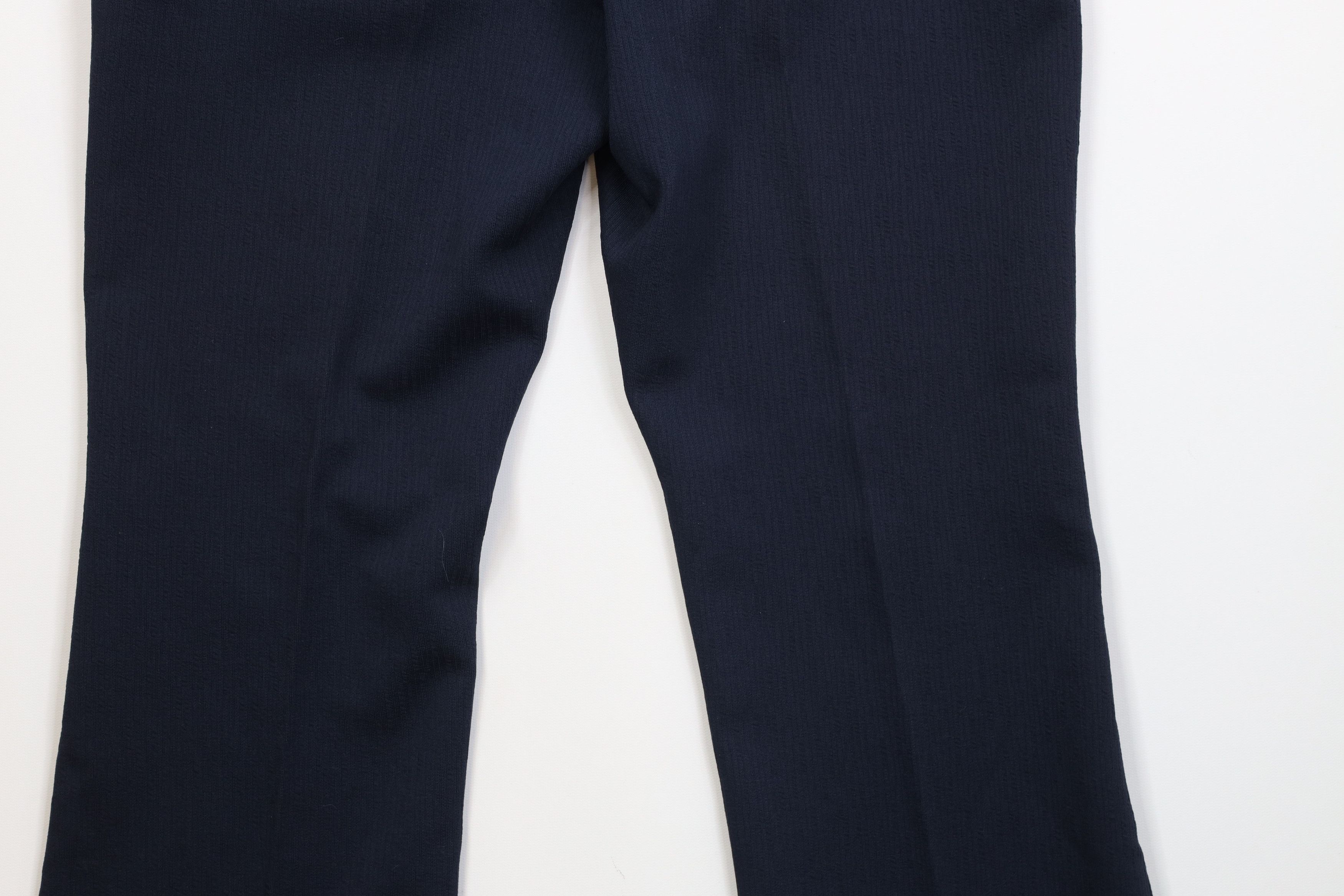 Vintage Vintage 70s Streetwear Flared Wide Leg Chino Pants Blue USA Size US 34 / EU 50 - 14 Thumbnail