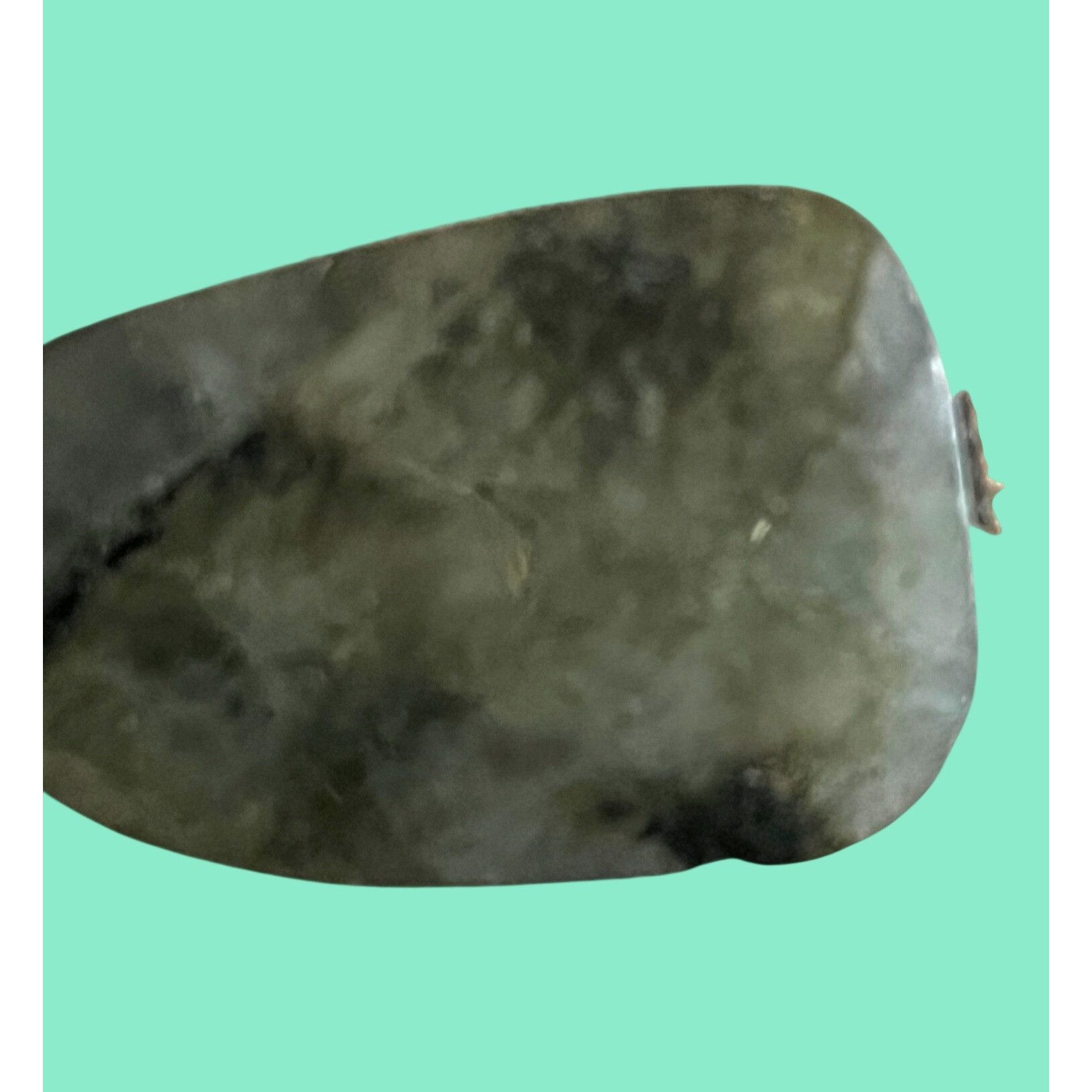 Other Silver toned Chain Necklace With Gray Stone Pendant Size ONE SIZE - 4 Thumbnail