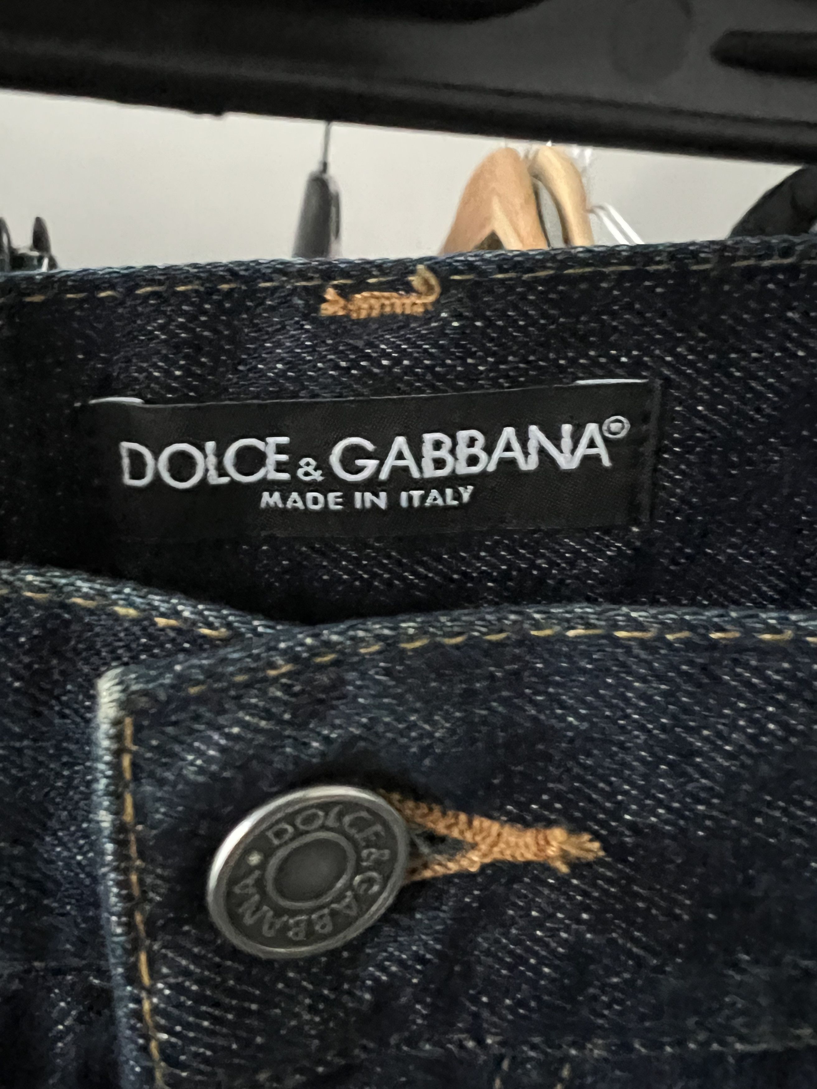 Dolce & Gabbana Distressed Denim Shorts Size US 30 / EU 46 - 2 Thumbnail