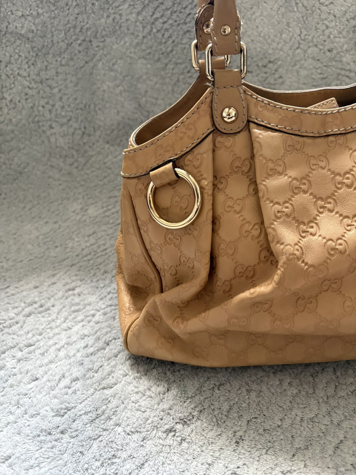 Gucci Sac a main gucci sukey guccissima beige Size ONE SIZE - 2 Thumbnail