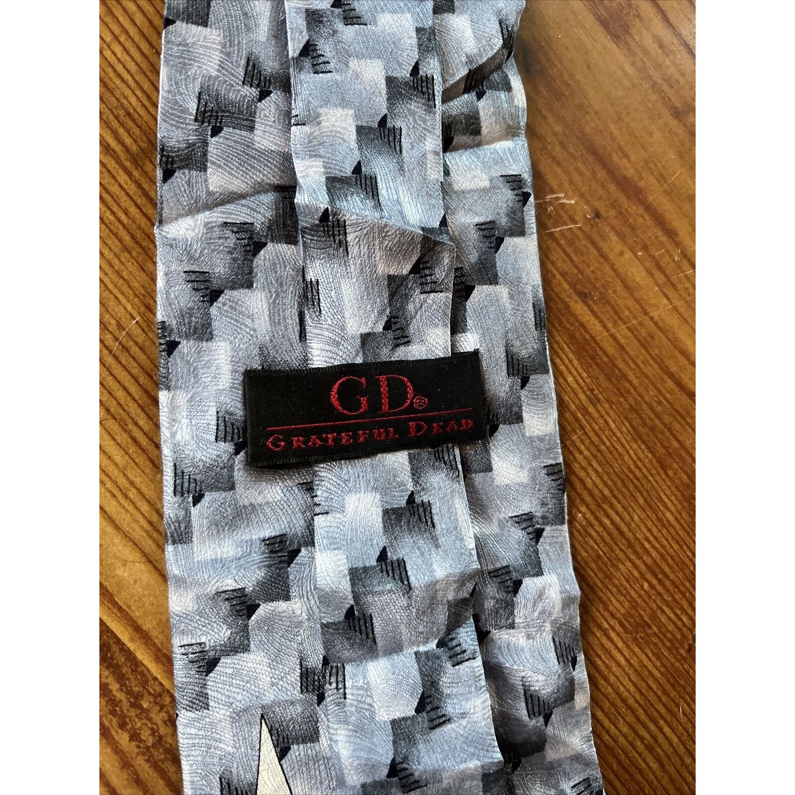 Grateful Dead Grateful Dead Mens Silk Take You Home Sixteenth Set Blue Tie Size ONE SIZE - 6 Thumbnail