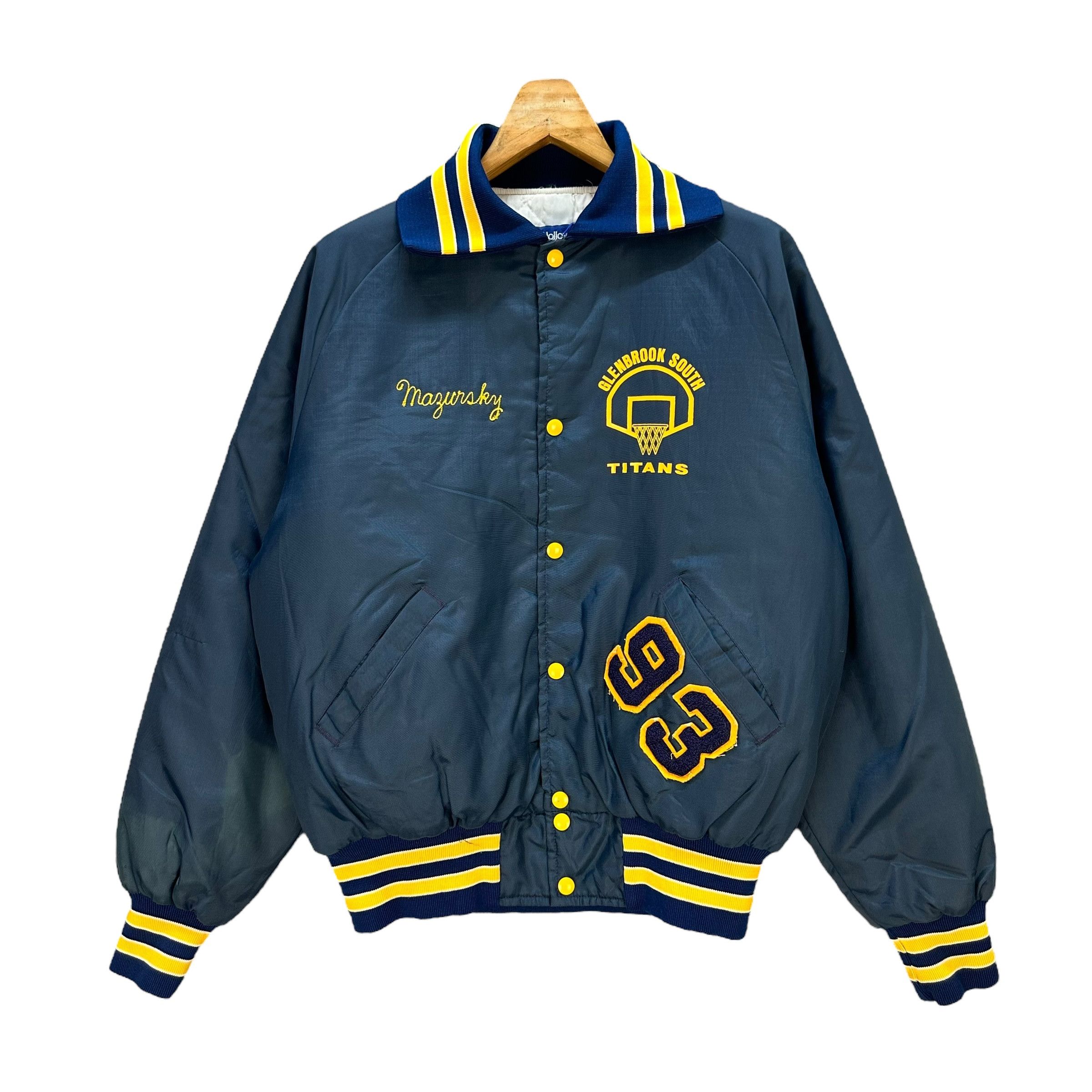 Holloway GLEENBROOK SOUTH BASKETBALL Big Logo Coach Jacket #A3-0066 Size US L / EU 52-54 / 3 - 3 Thumbnail