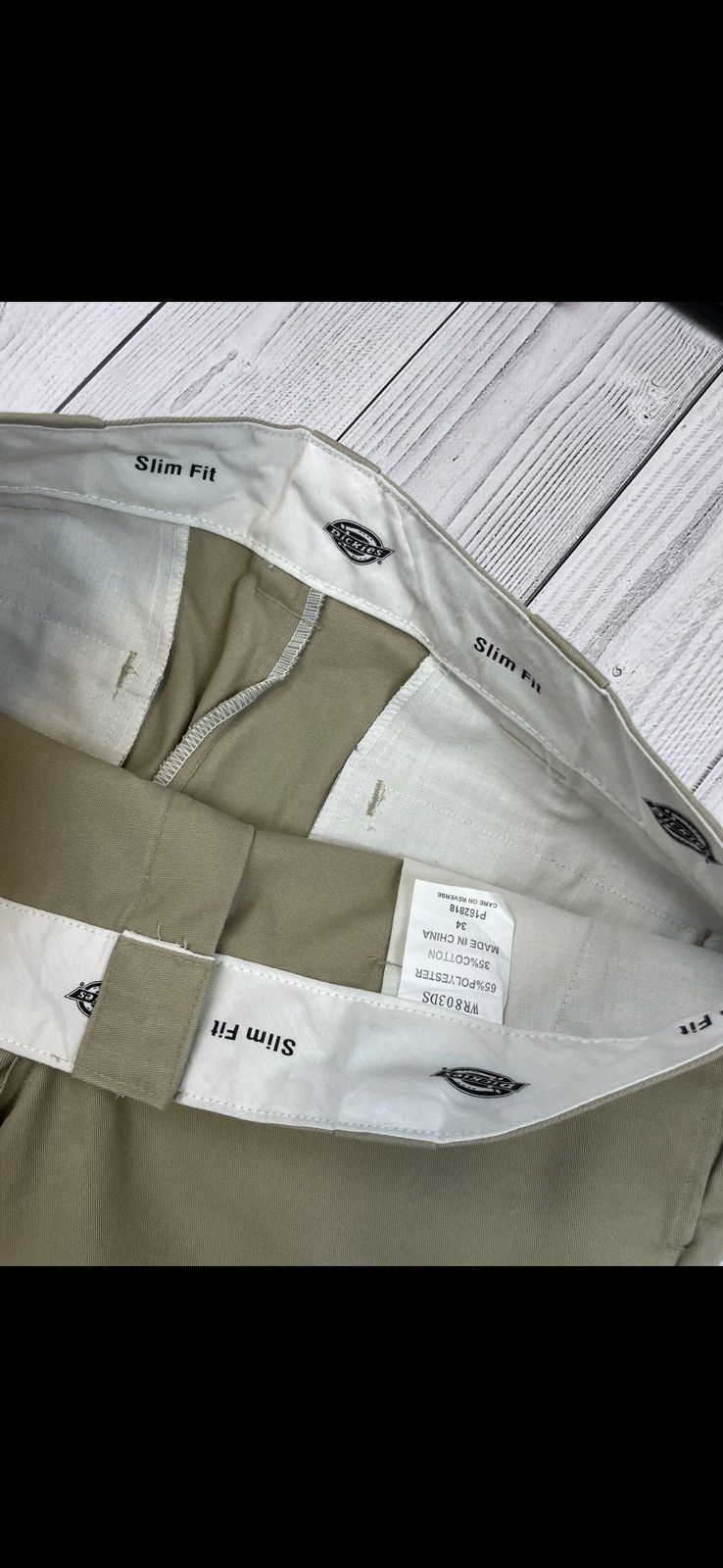 Dickies Vintage cargo shorts Dickies work wear pocket logo 34 Size US 34 / EU 50 - 6 Thumbnail