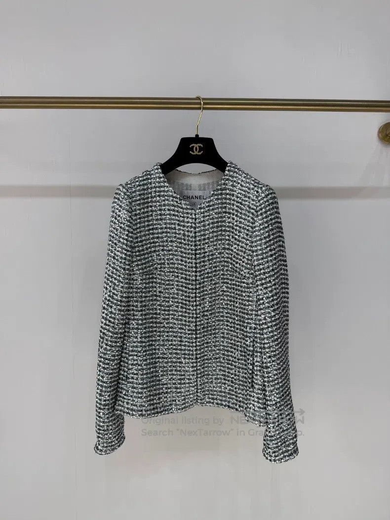 Chanel Chanel 23P full-sequined jacket Size XXS / US 00 / IT 34 - 1 Thumbnail