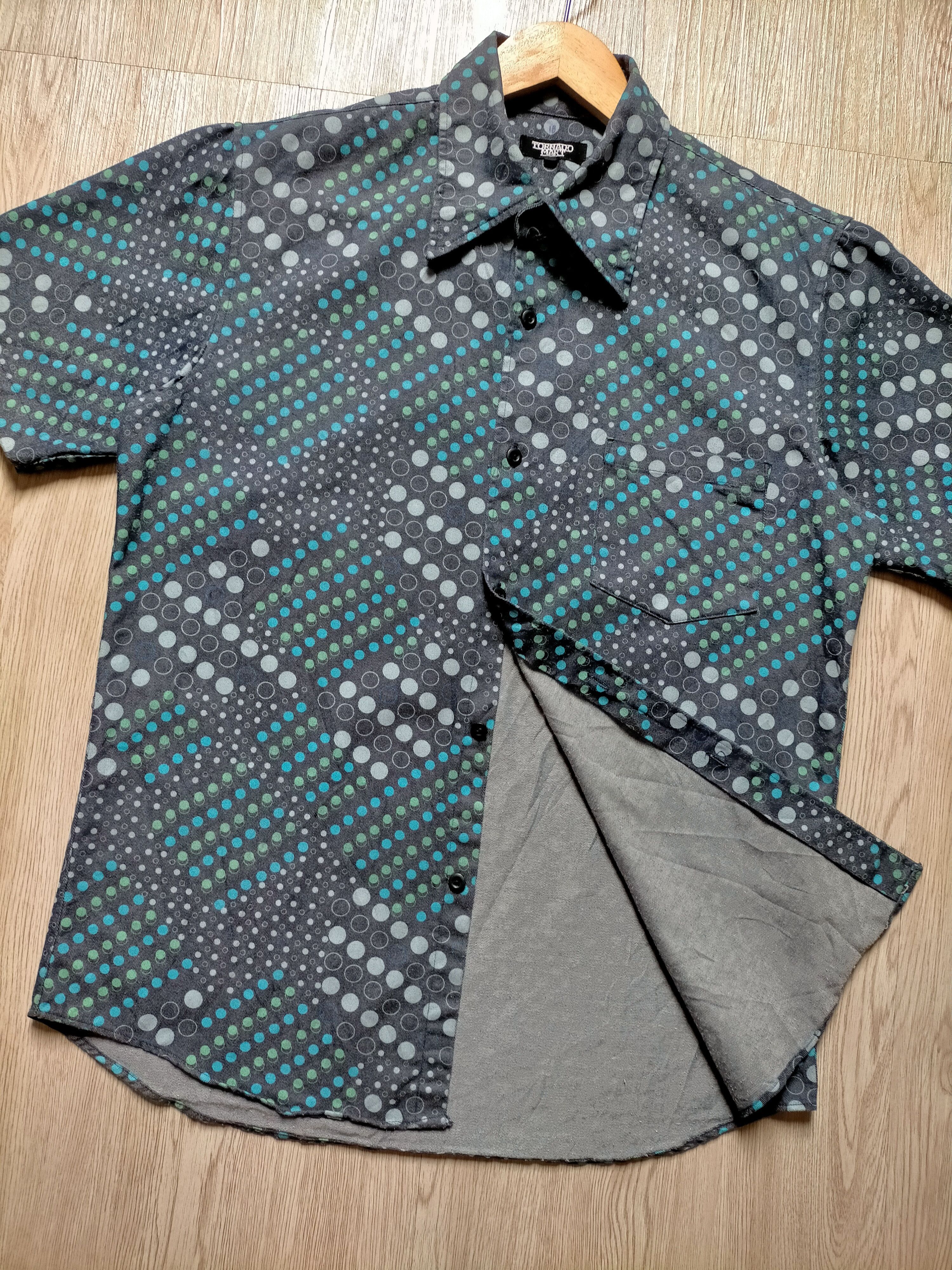 Tornado Mart Tornado Mart Japan Denim Pocket Button Ups Shirt Size US L / EU 52-54 / 3 - 9 Thumbnail