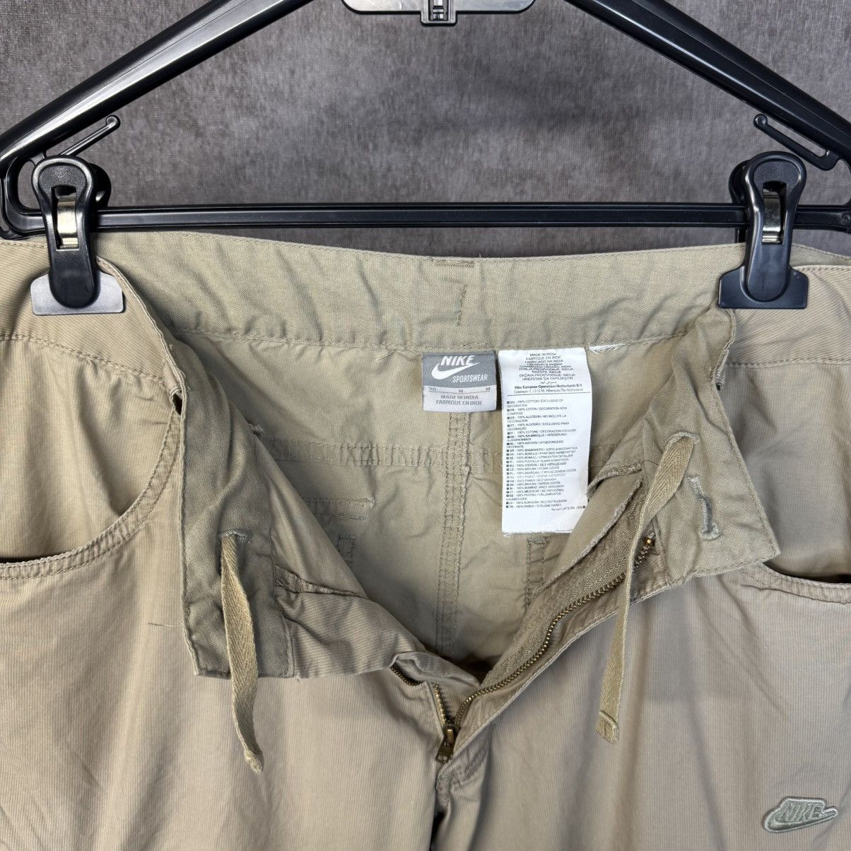 Japanese Brand × Nike × Vintage Vintage Nike Cargo Shorts Travis style Y2K Size US 32 / EU 48 - 6 Thumbnail